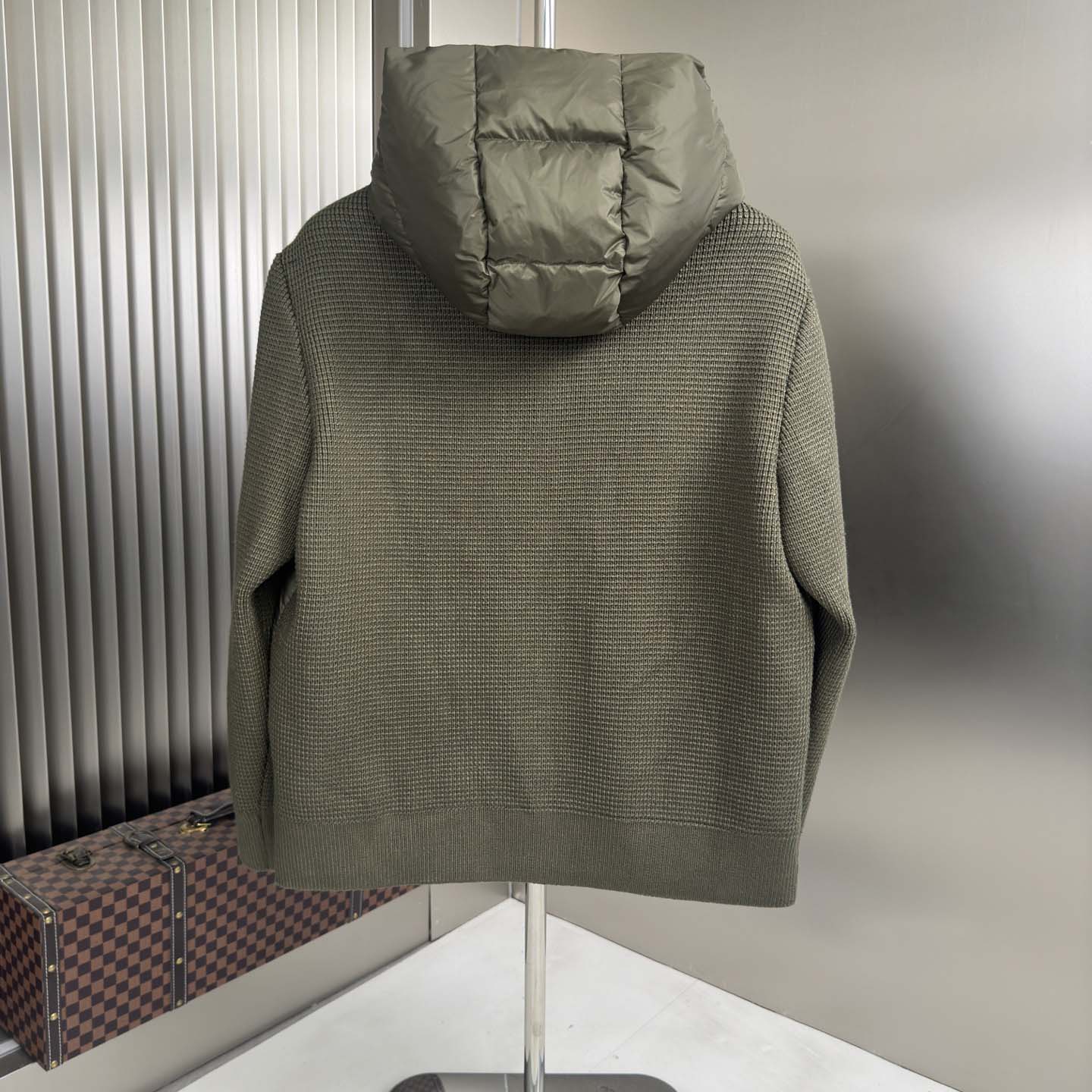 Moncler Padded Zip-Up Cardigan - FashionPlug