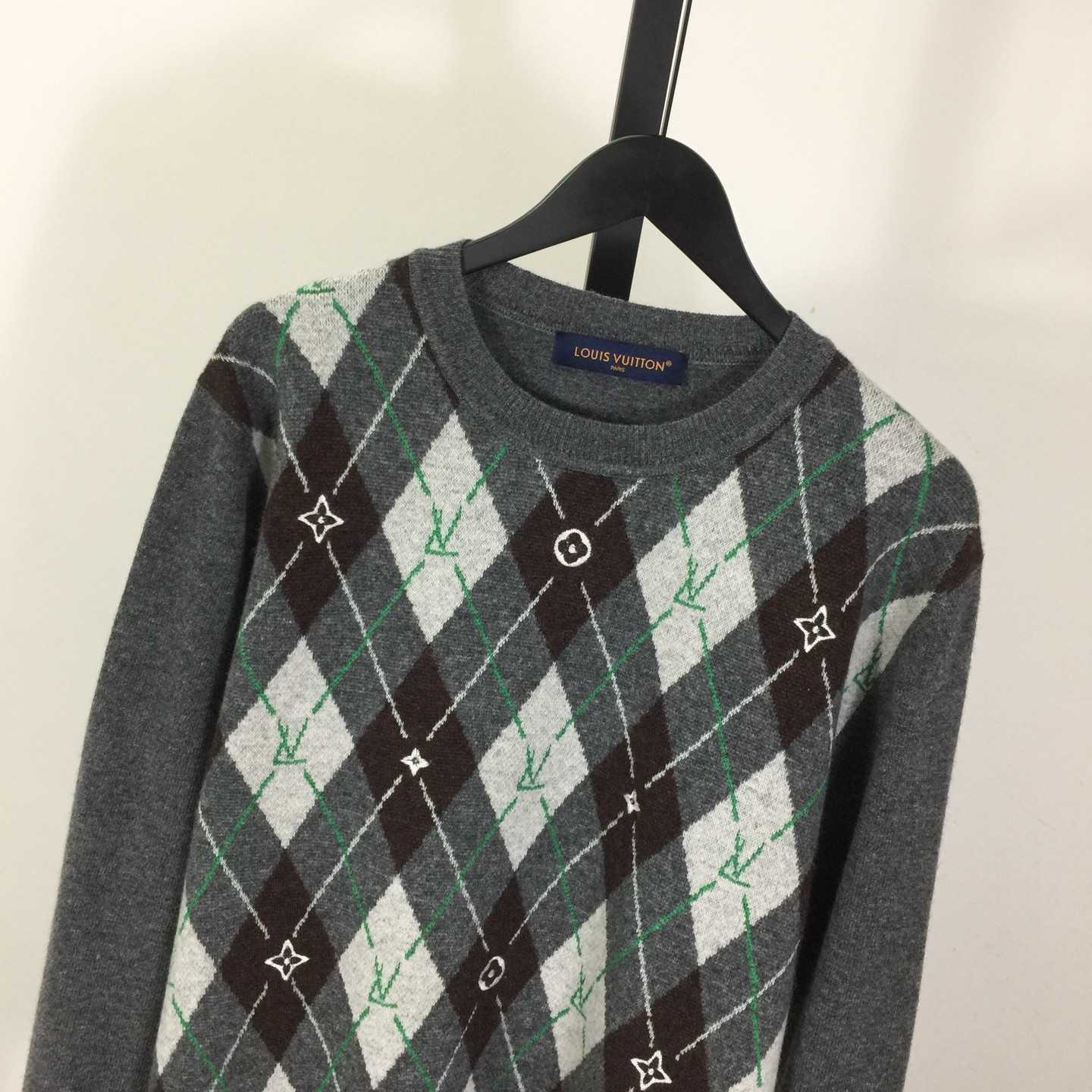 Louis Vuitton Argyle Crewneck    1AIMCJ - FashionPlug