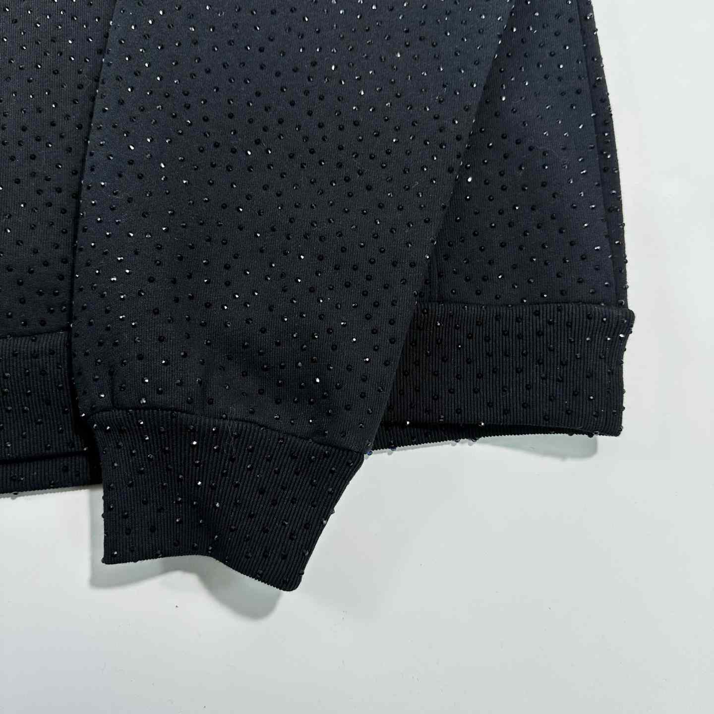 Sp5der Black VVS Hoodie - FashionPlug