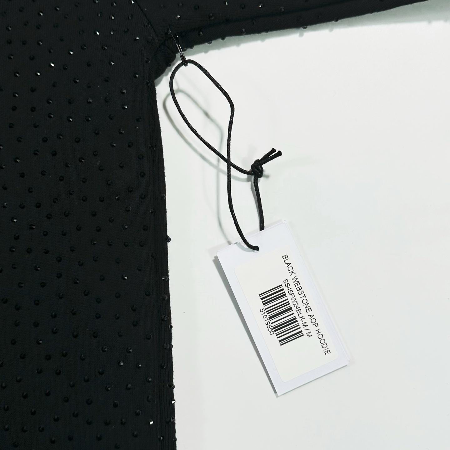 Sp5der Black VVS Hoodie - FashionPlug