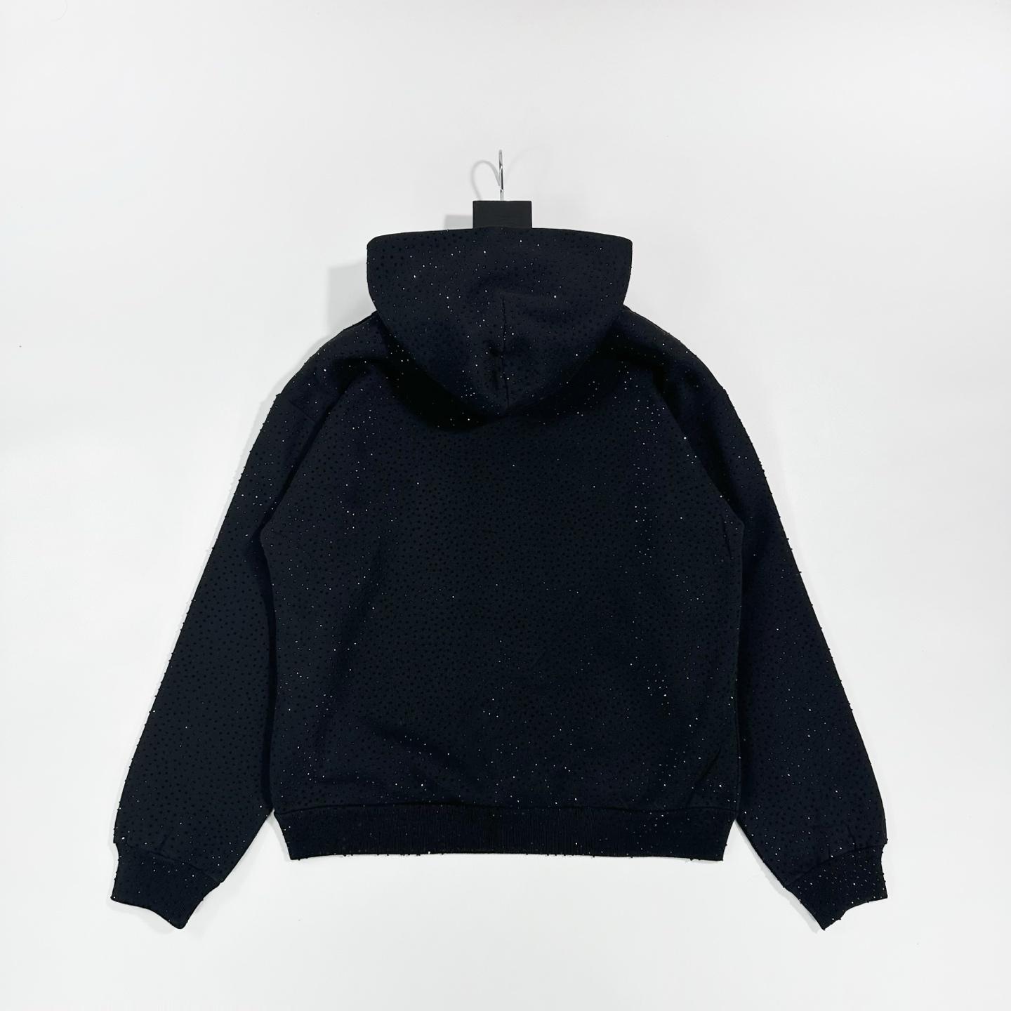 Sp5der Black VVS Hoodie - FashionPlug
