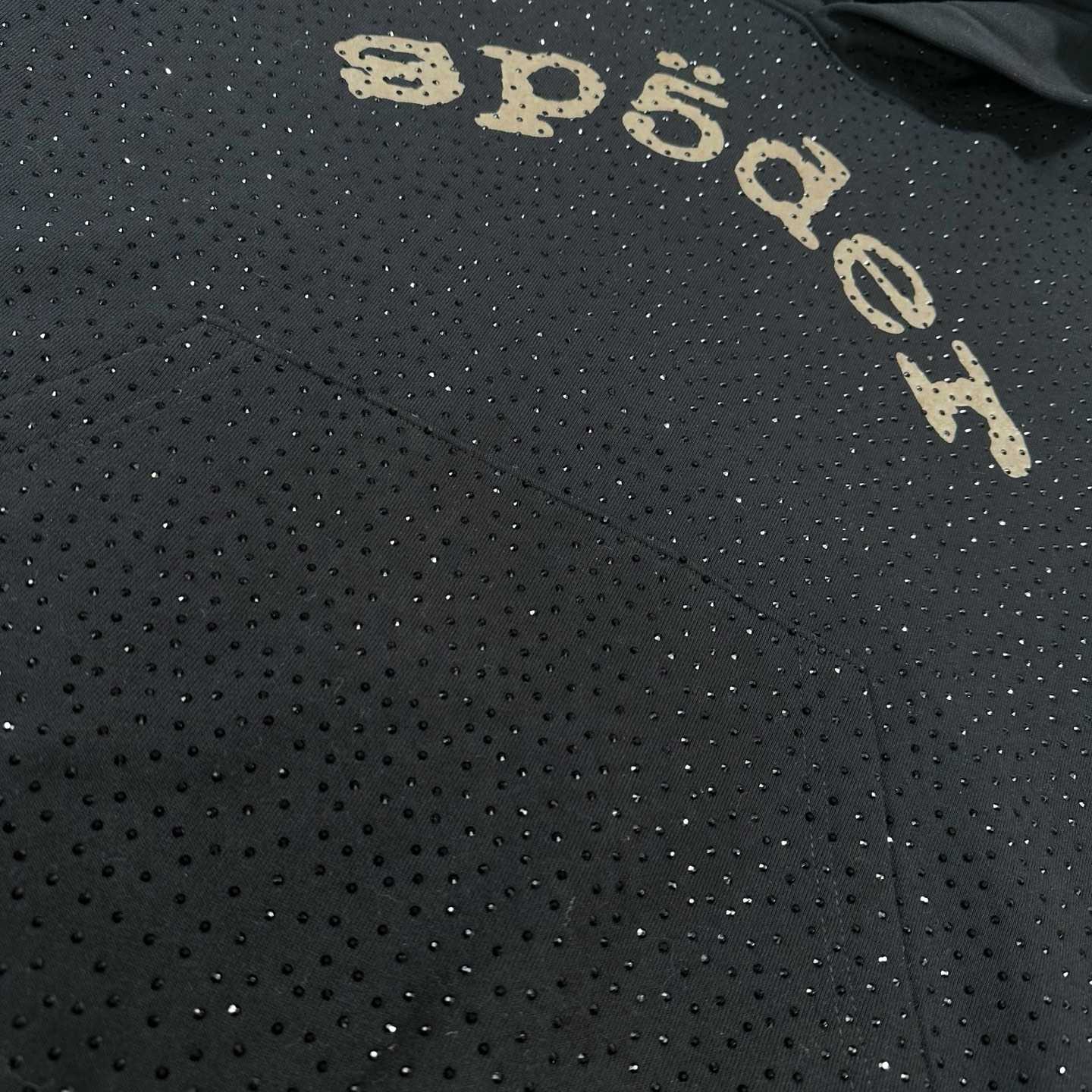 Sp5der Black VVS Hoodie - FashionPlug