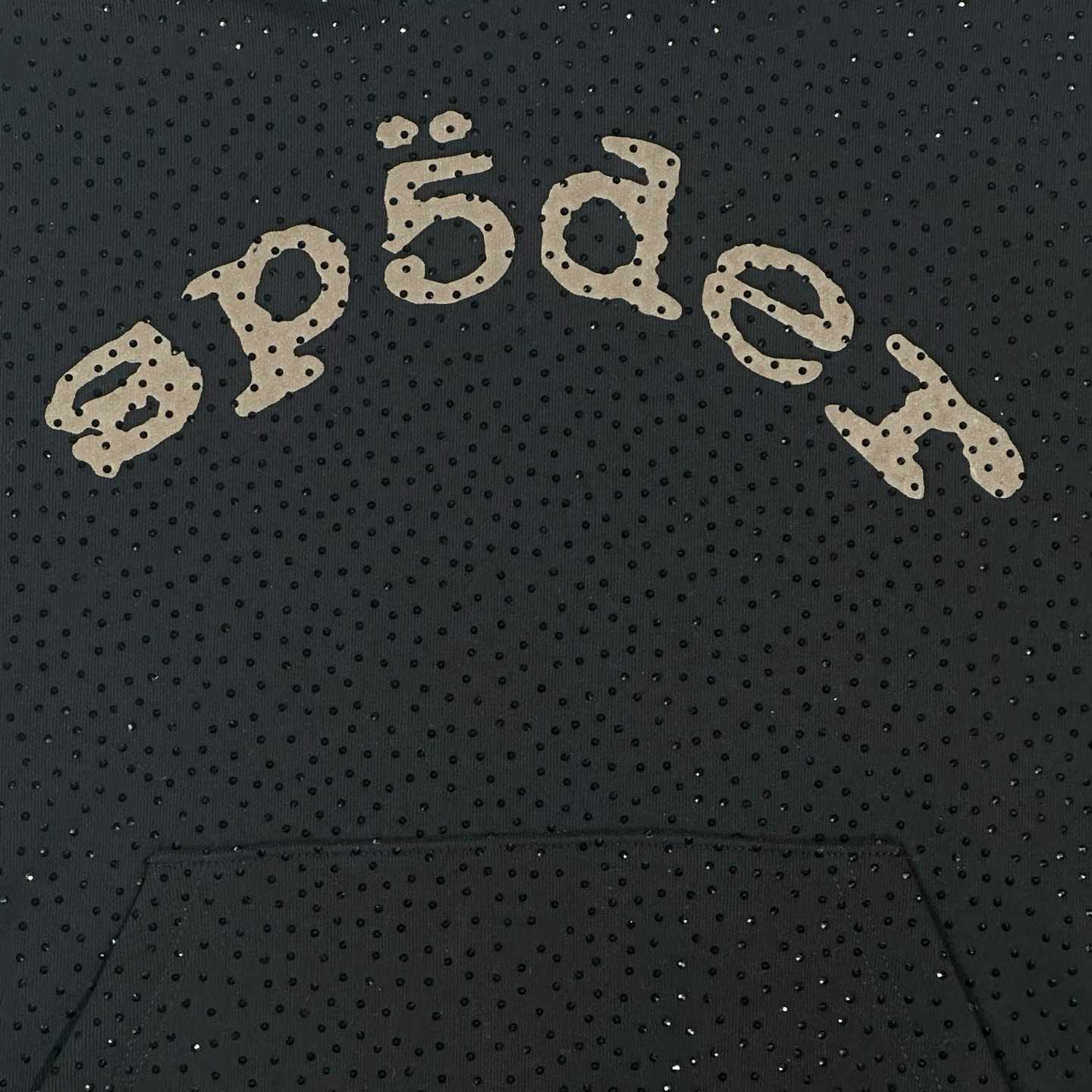 Sp5der Black VVS Hoodie - FashionPlug