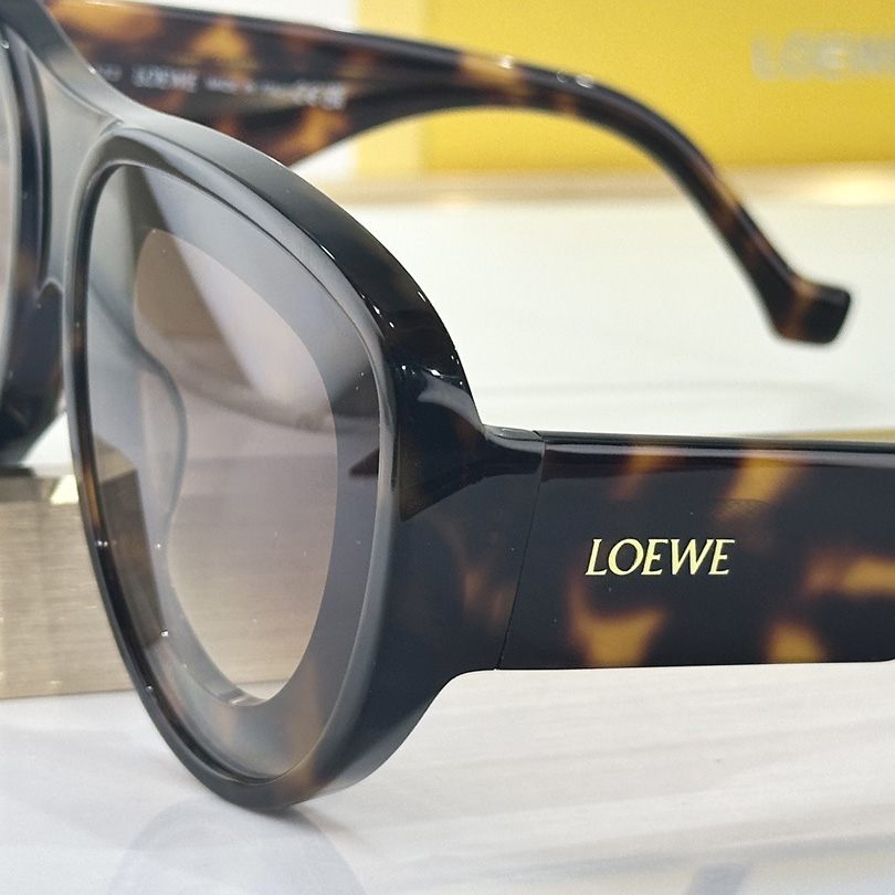 Loewe Front Lenses Aviatior Sunglasses  - FashionPlug