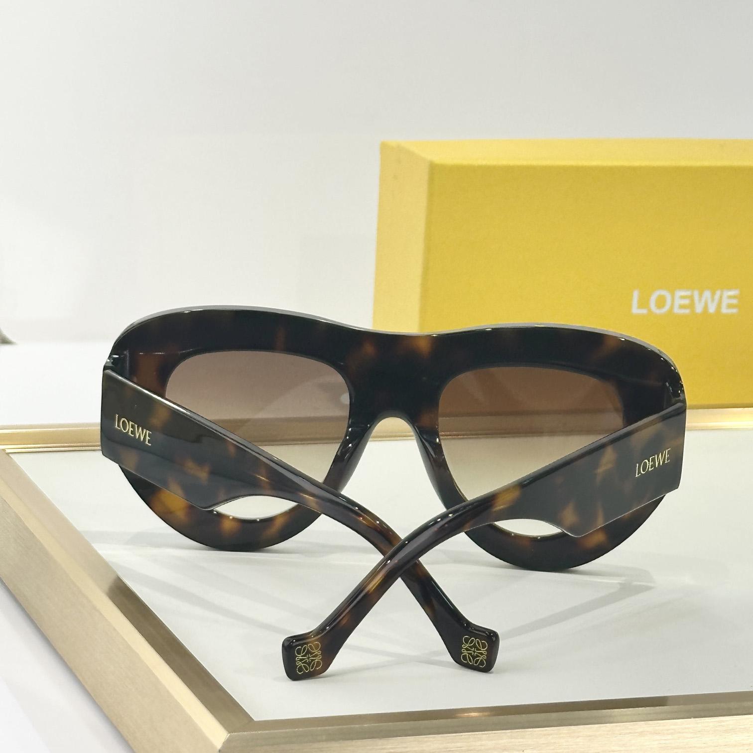 Loewe Front Lenses Aviatior Sunglasses  - FashionPlug