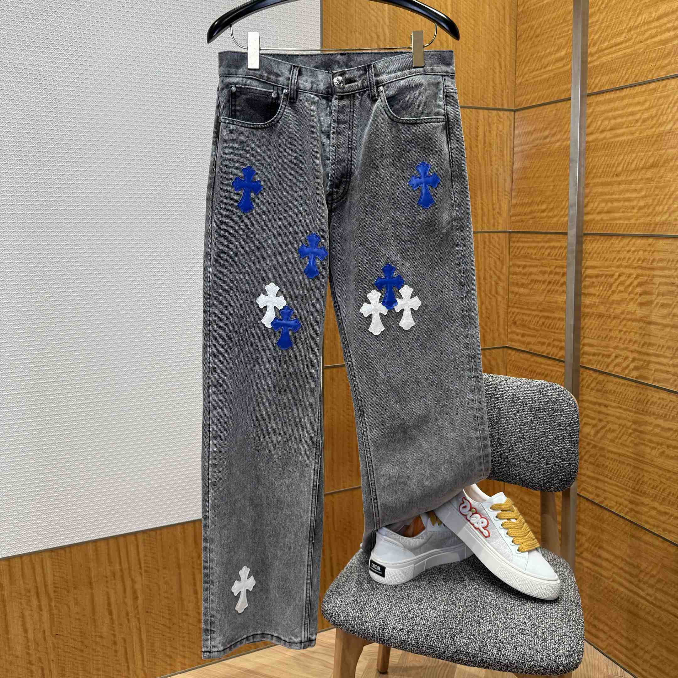 Chrome Hearts Jeans - FashionPlug