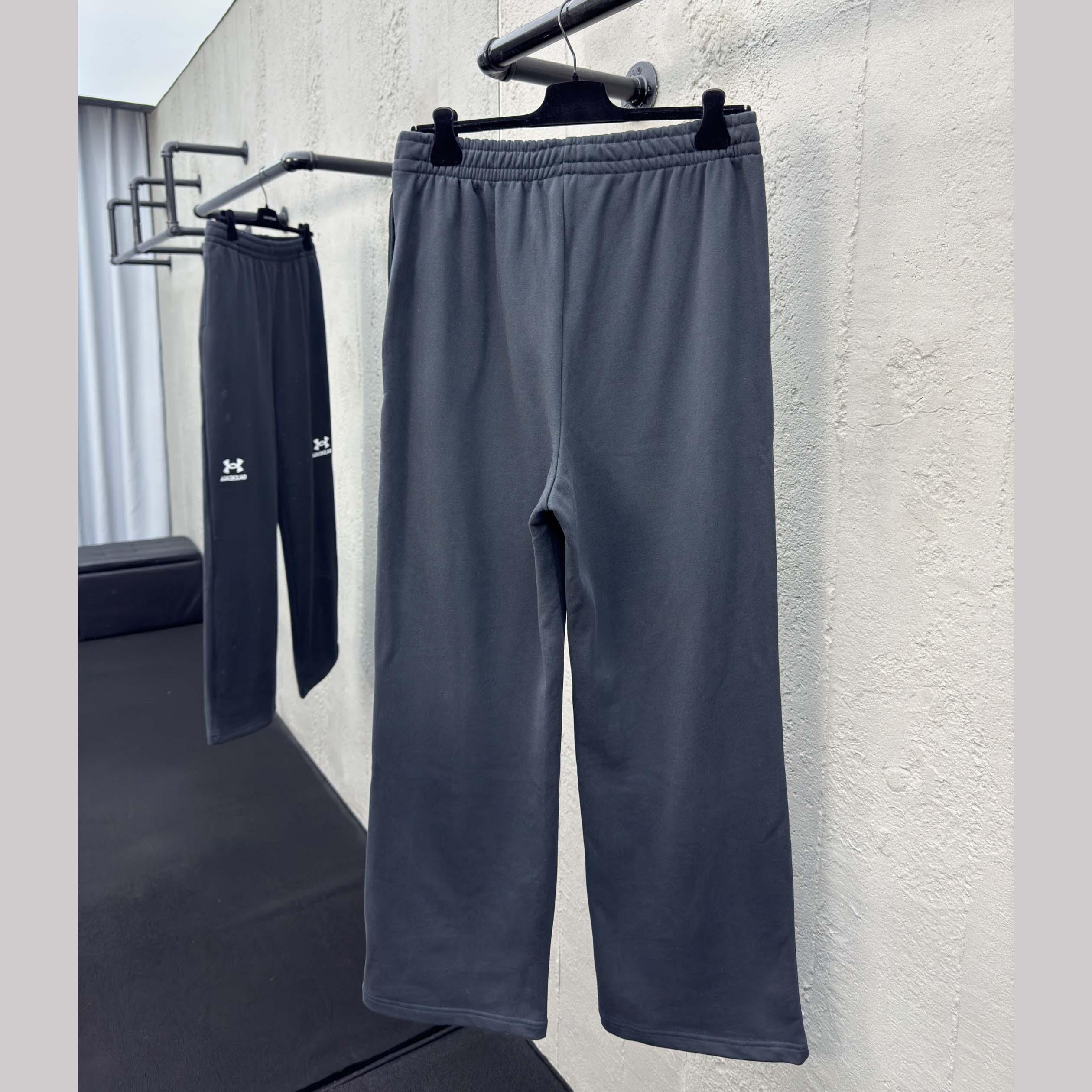 Balenciaga Under Armour® Baggy Sweatpants In Black - FashionPlug