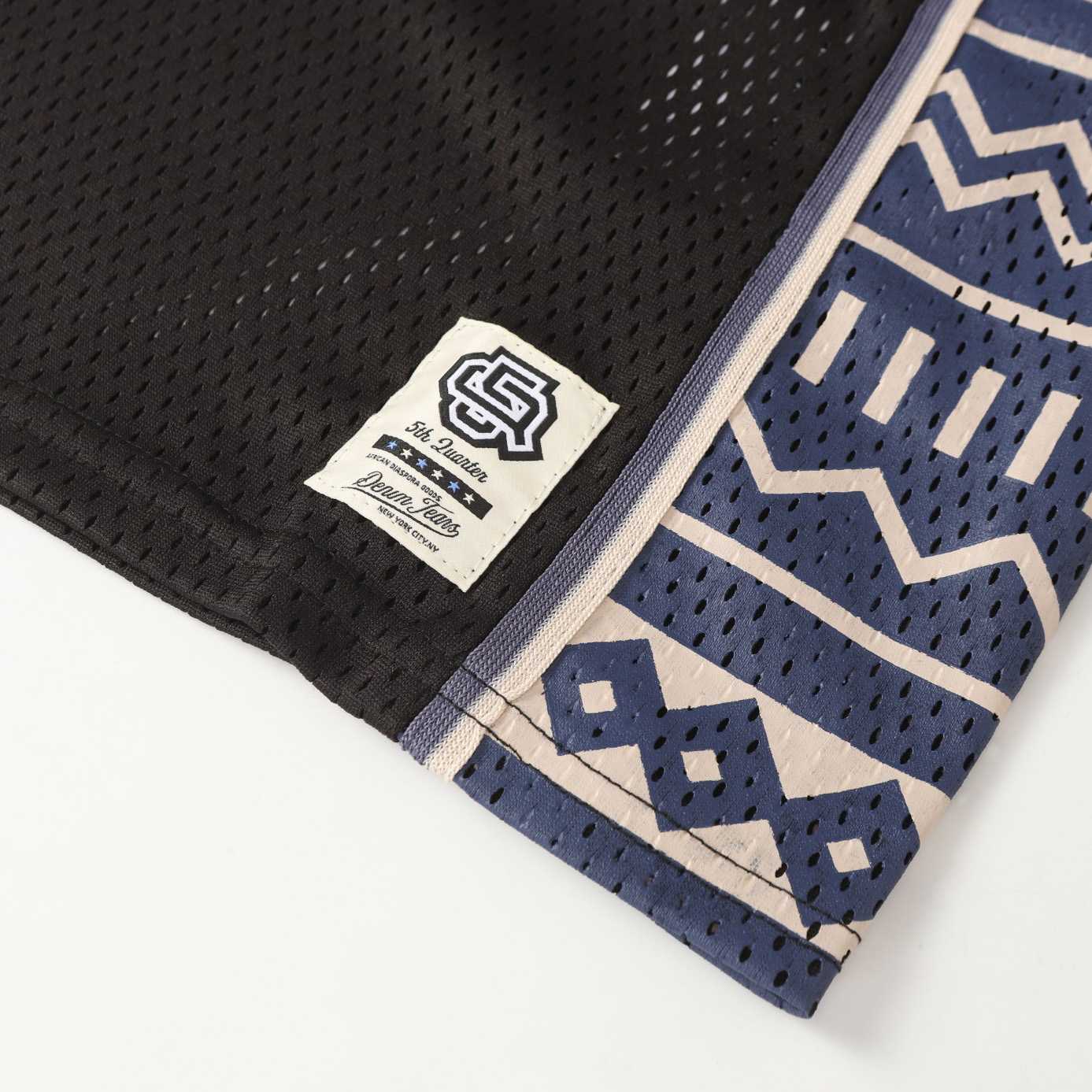 Denim Tears Game Jersey 'Black' - FashionPlug