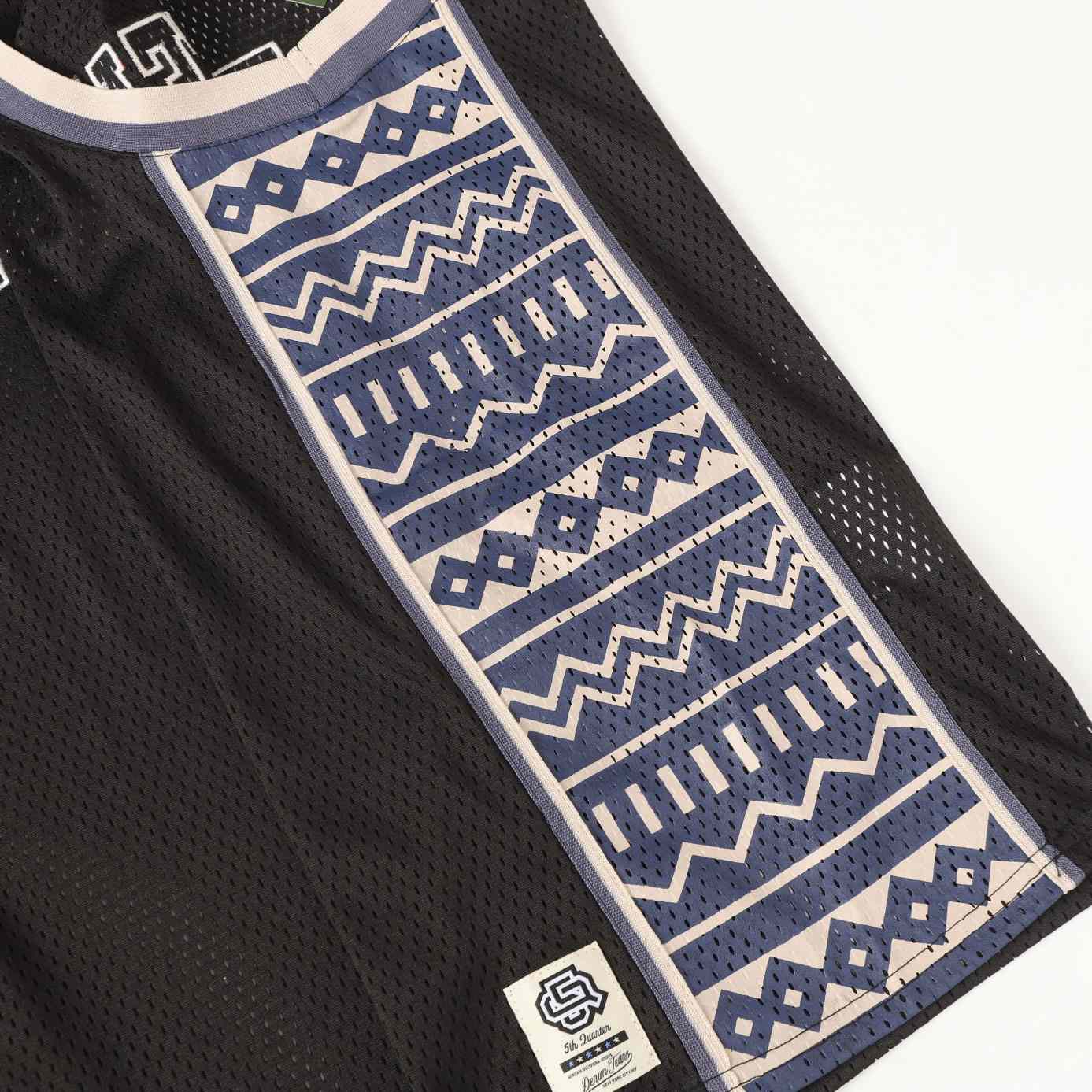 Denim Tears Game Jersey 'Black' - FashionPlug