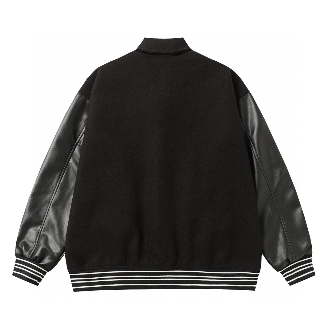 Amiri Bones Varsity Jacket - FashionPlug