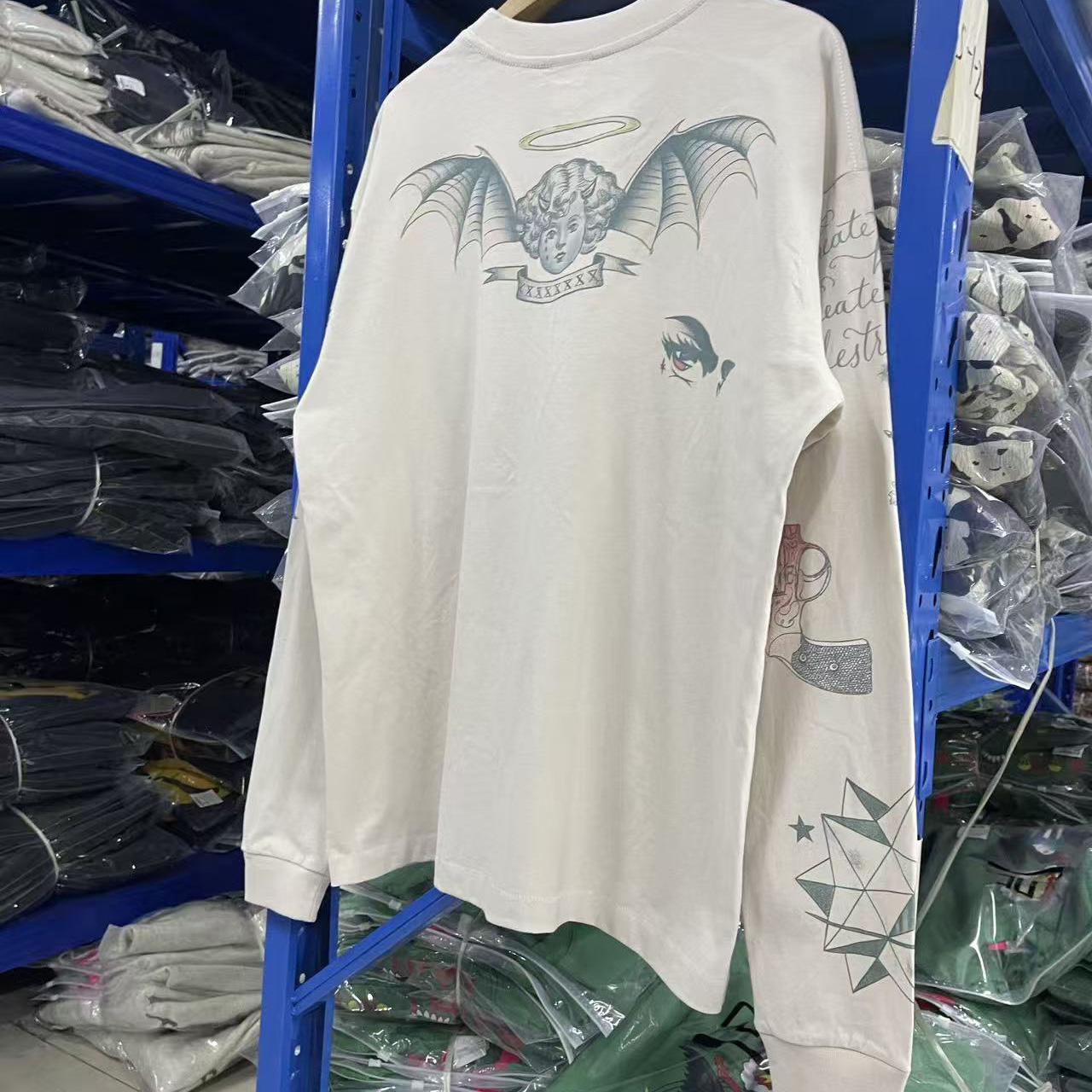 Saint Michael Dr Woo DW_LS Tee - FashionPlug