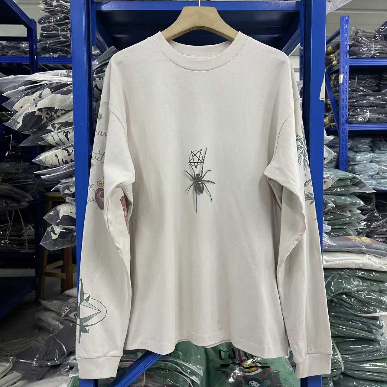 Saint Michael Dr Woo DW_LS Tee - FashionPlug