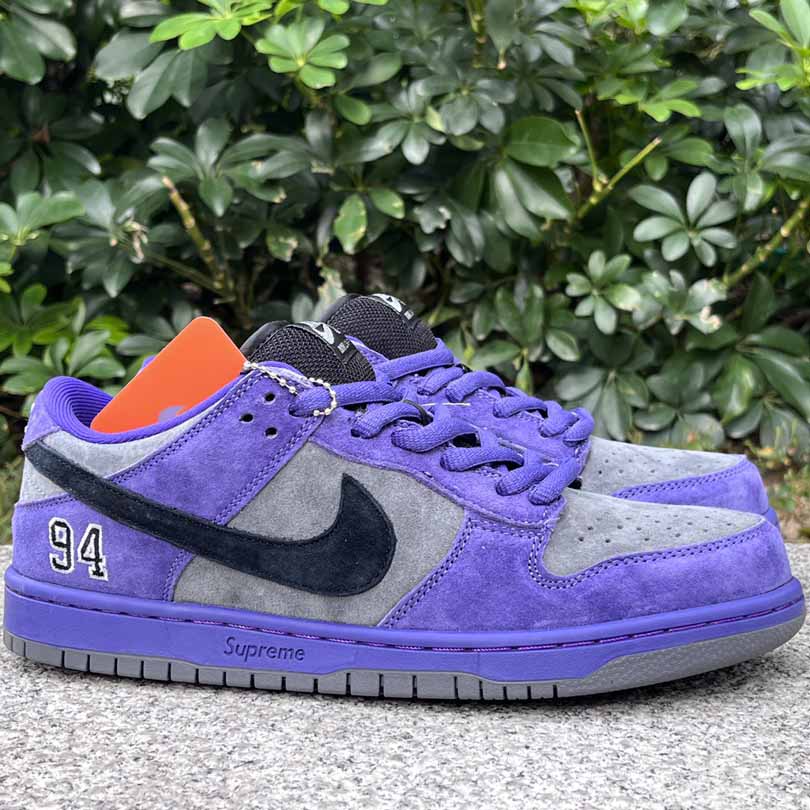 Supreme x Nike SB Dunk Low   HQ8487-500  - FashionPlug