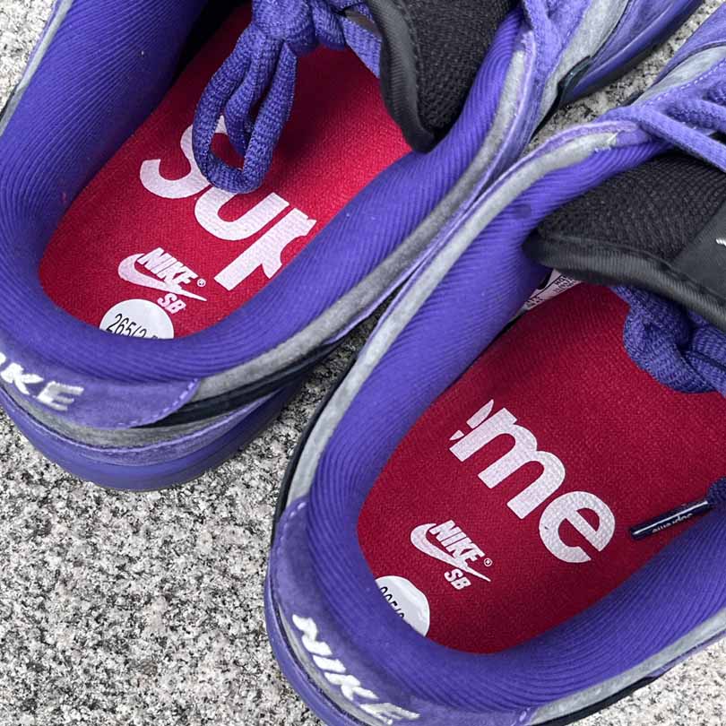 Supreme x Nike SB Dunk Low   HQ8487-500  - FashionPlug