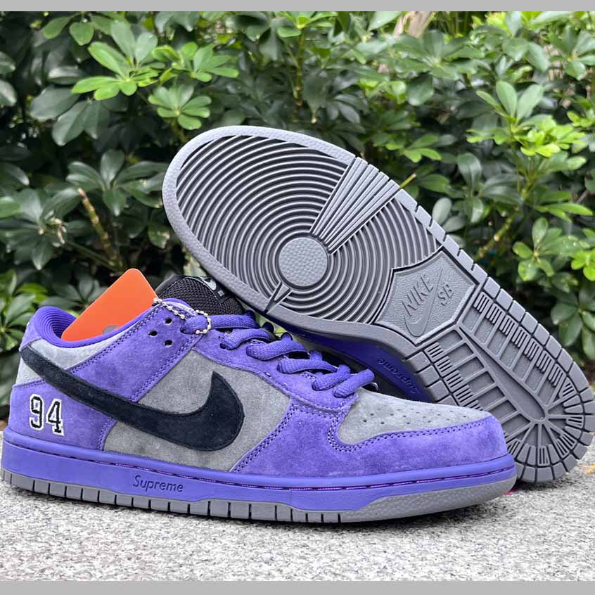 Supreme x Nike SB Dunk Low   HQ8487-500  - FashionPlug