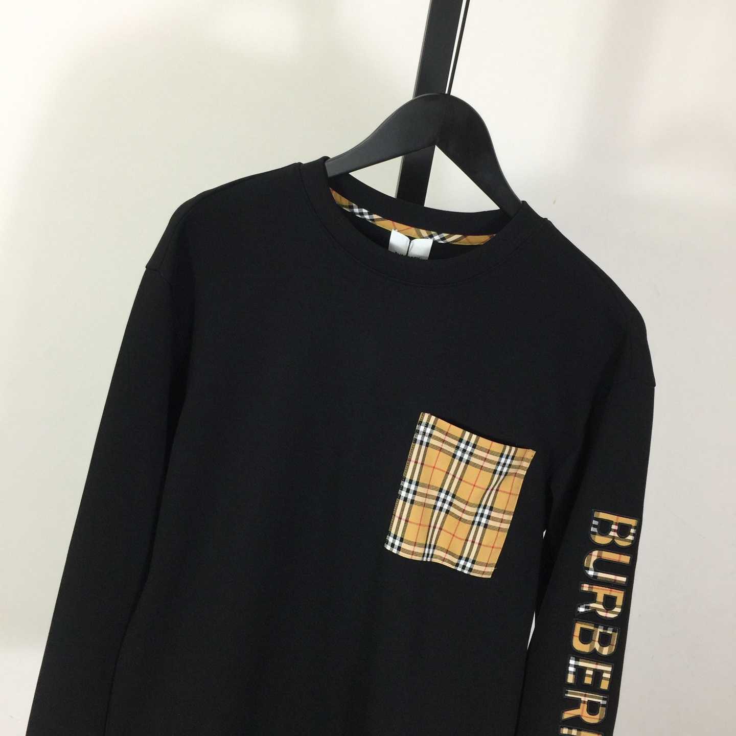 Burberry Cotton Sweatshirt - FashionPlug