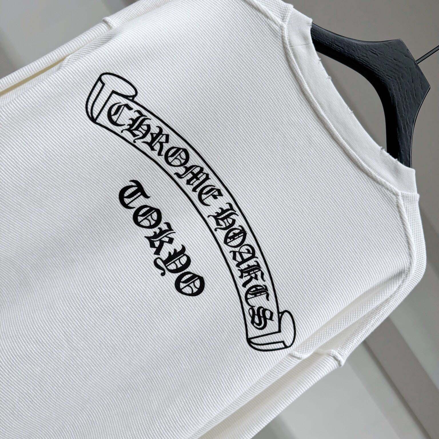 Chrome Hearts CH Embroidered Sweatshirt  - FashionPlug