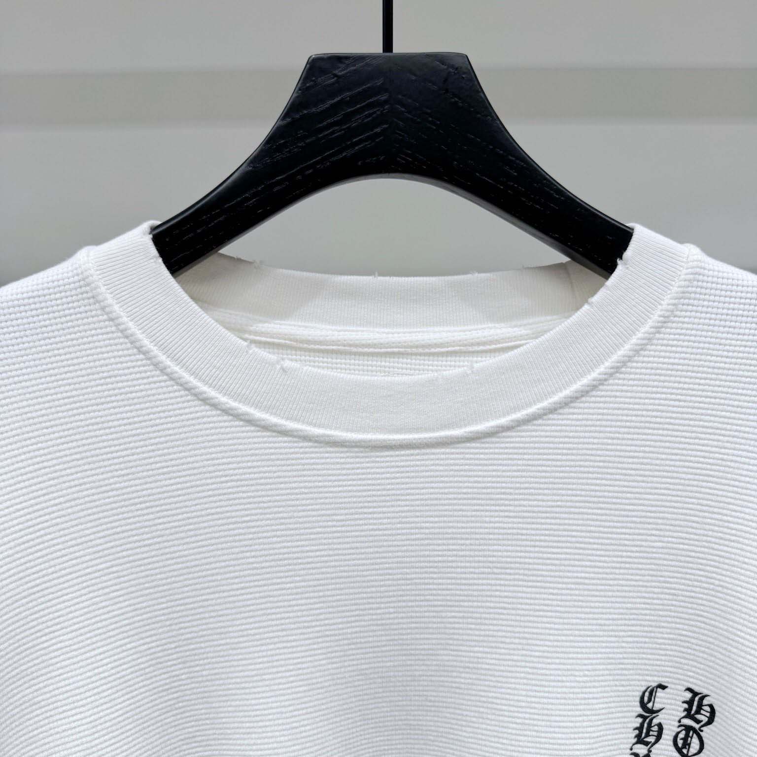 Chrome Hearts CH Embroidered Sweatshirt  - FashionPlug