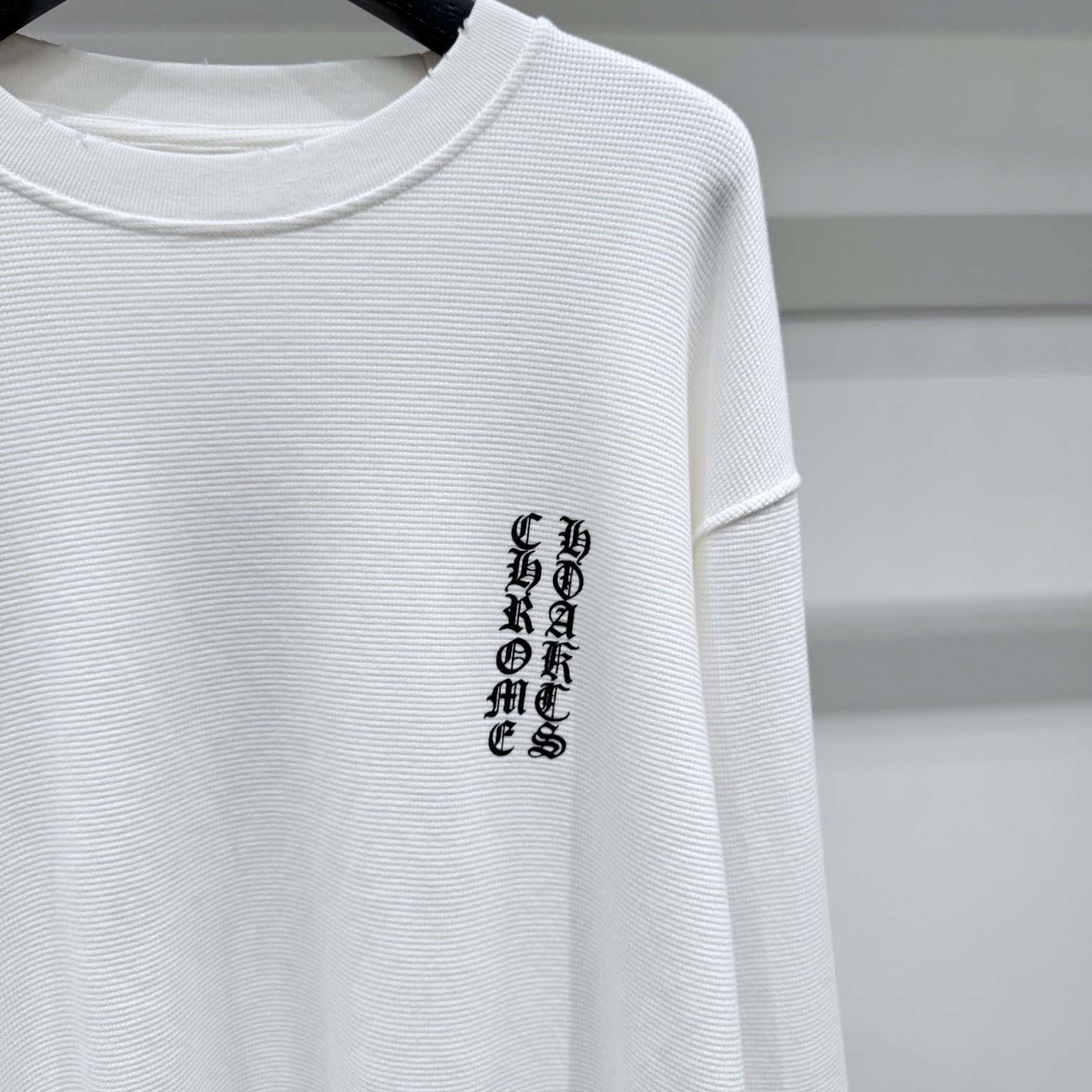 Chrome Hearts CH Embroidered Sweatshirt  - FashionPlug