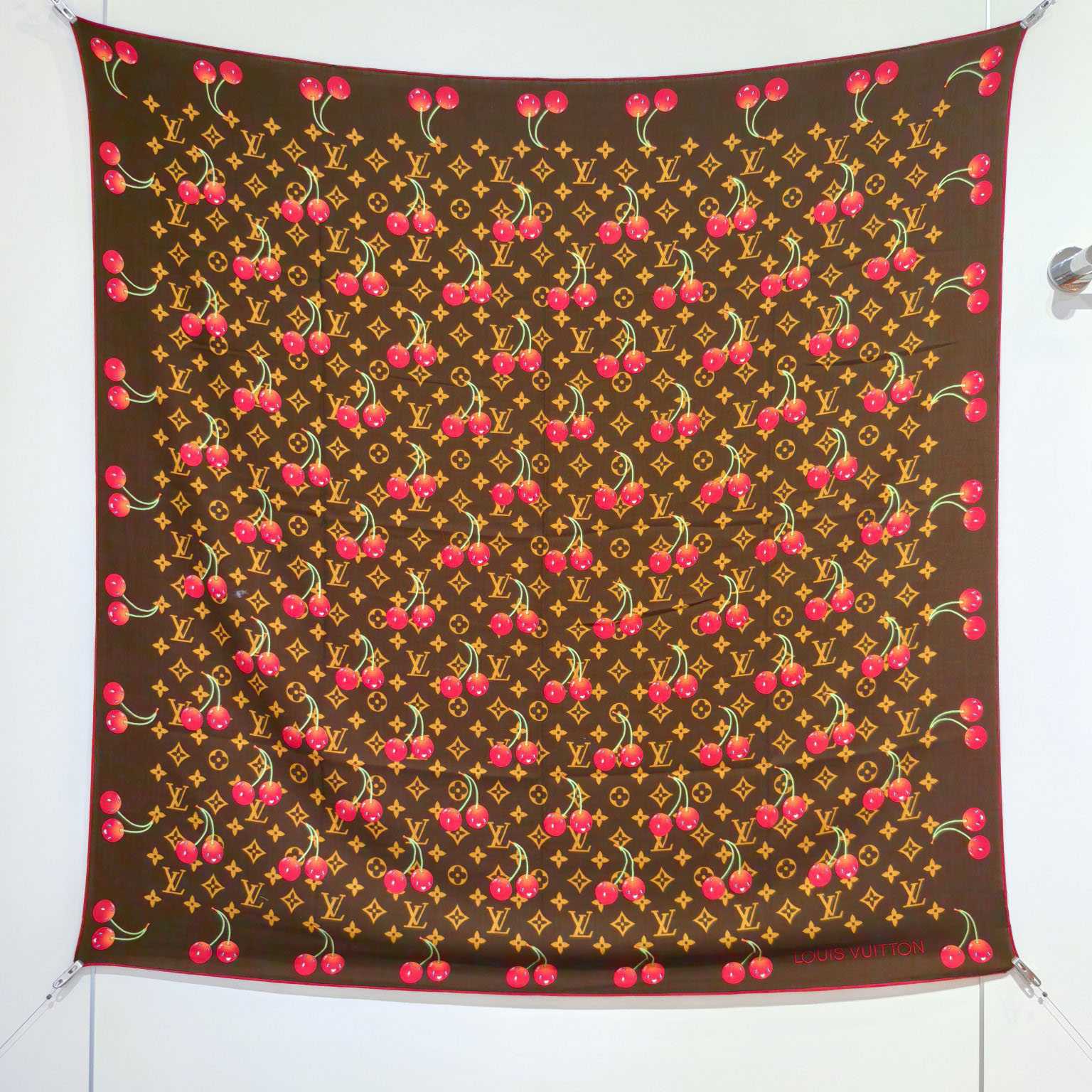 Louis Vuitton LV x TM Monogram Shawl   140*140cm - FashionPlug