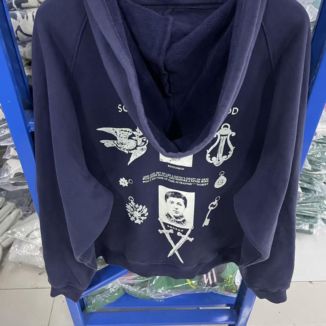 Enfants Riches Déprimés 25SS '' Unto Her A On Was Born'' Hoodie - FashionPlug