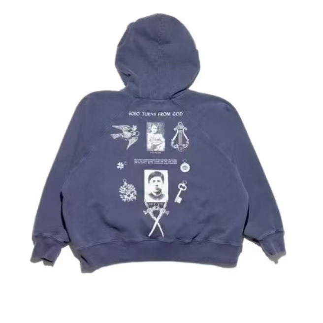 Enfants Riches Déprimés 25SS '' Unto Her A On Was Born'' Hoodie - FashionPlug
