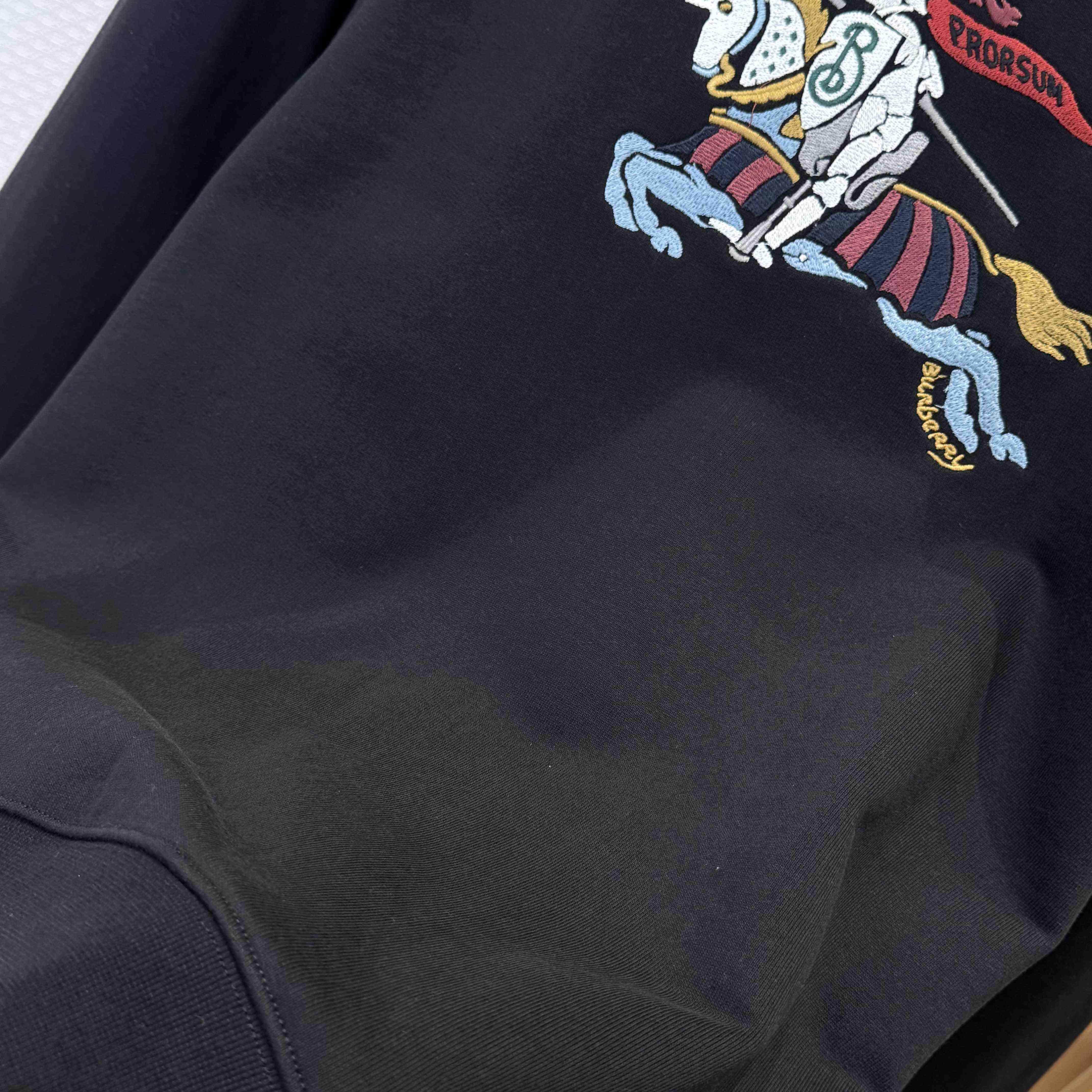 Burberry EKD​ Cotton Sweatshirt - FashionPlug