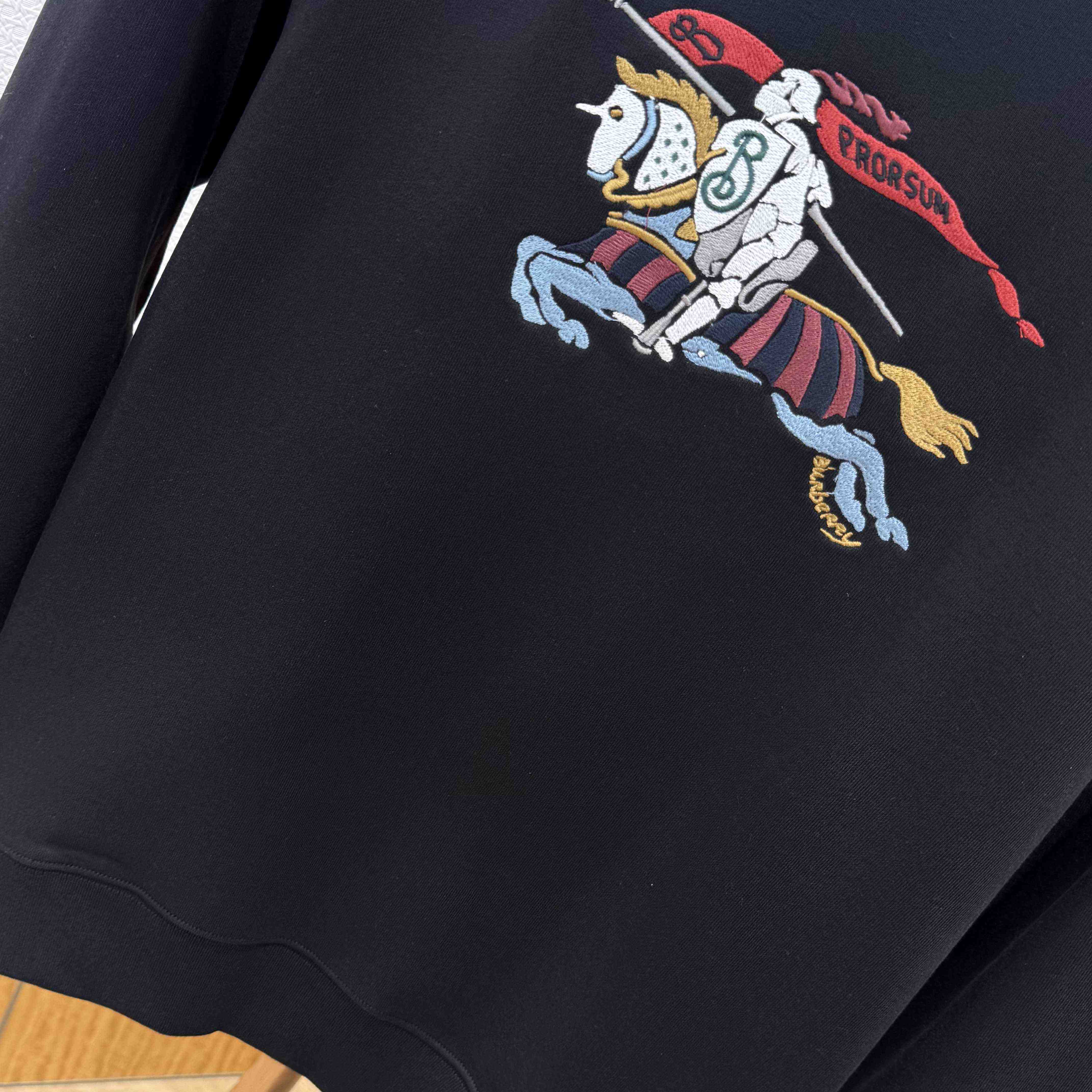 Burberry EKD​ Cotton Sweatshirt - FashionPlug