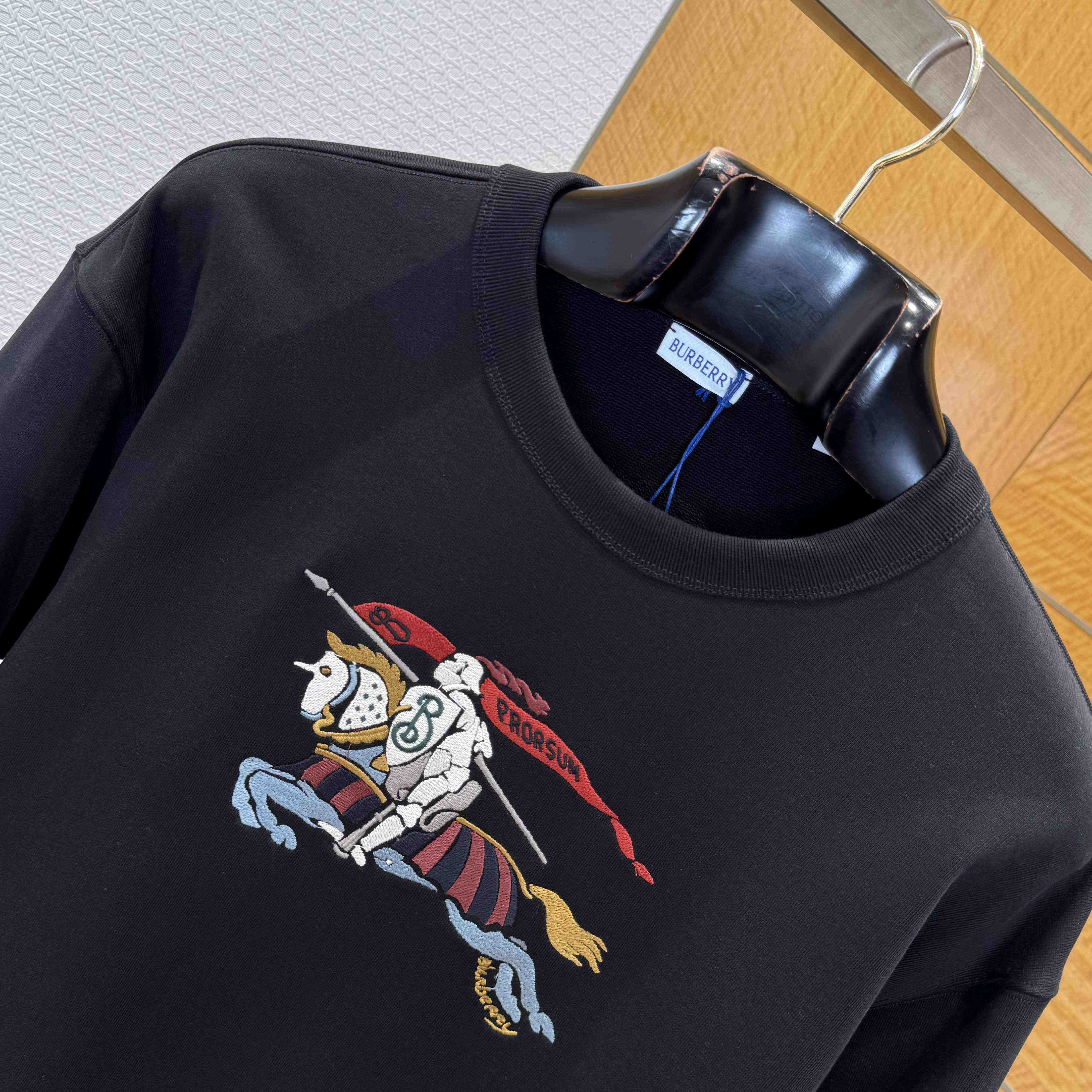 Burberry EKD​ Cotton Sweatshirt - FashionPlug