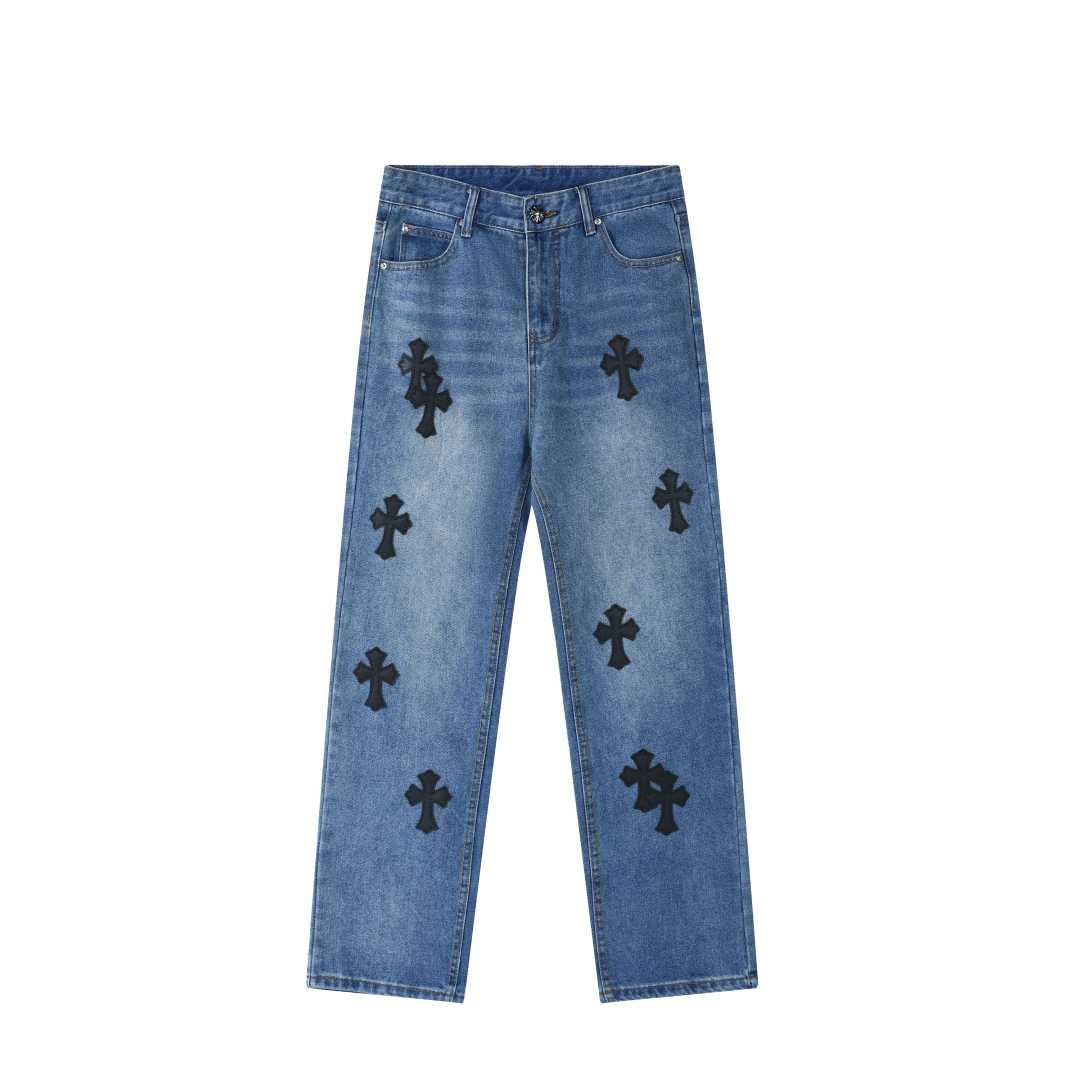 Chrome Hearts Jeans - FashionPlug