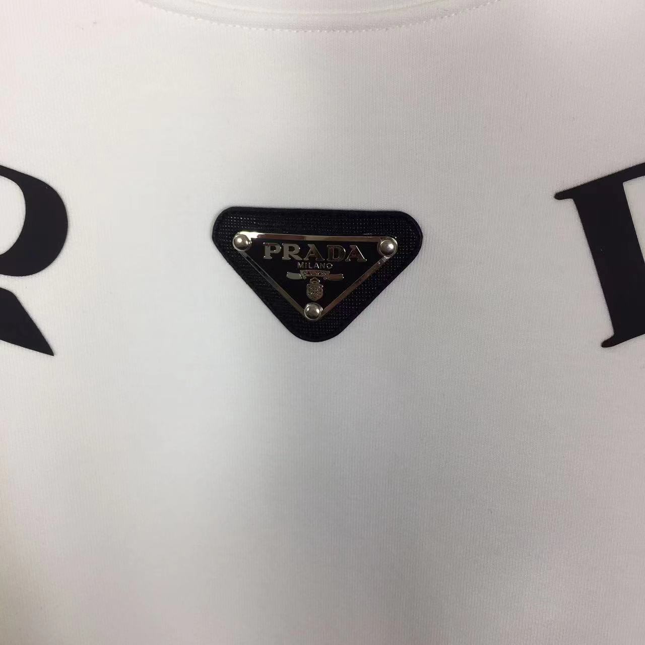 Prada Cotton Sweatshirt - FashionPlug