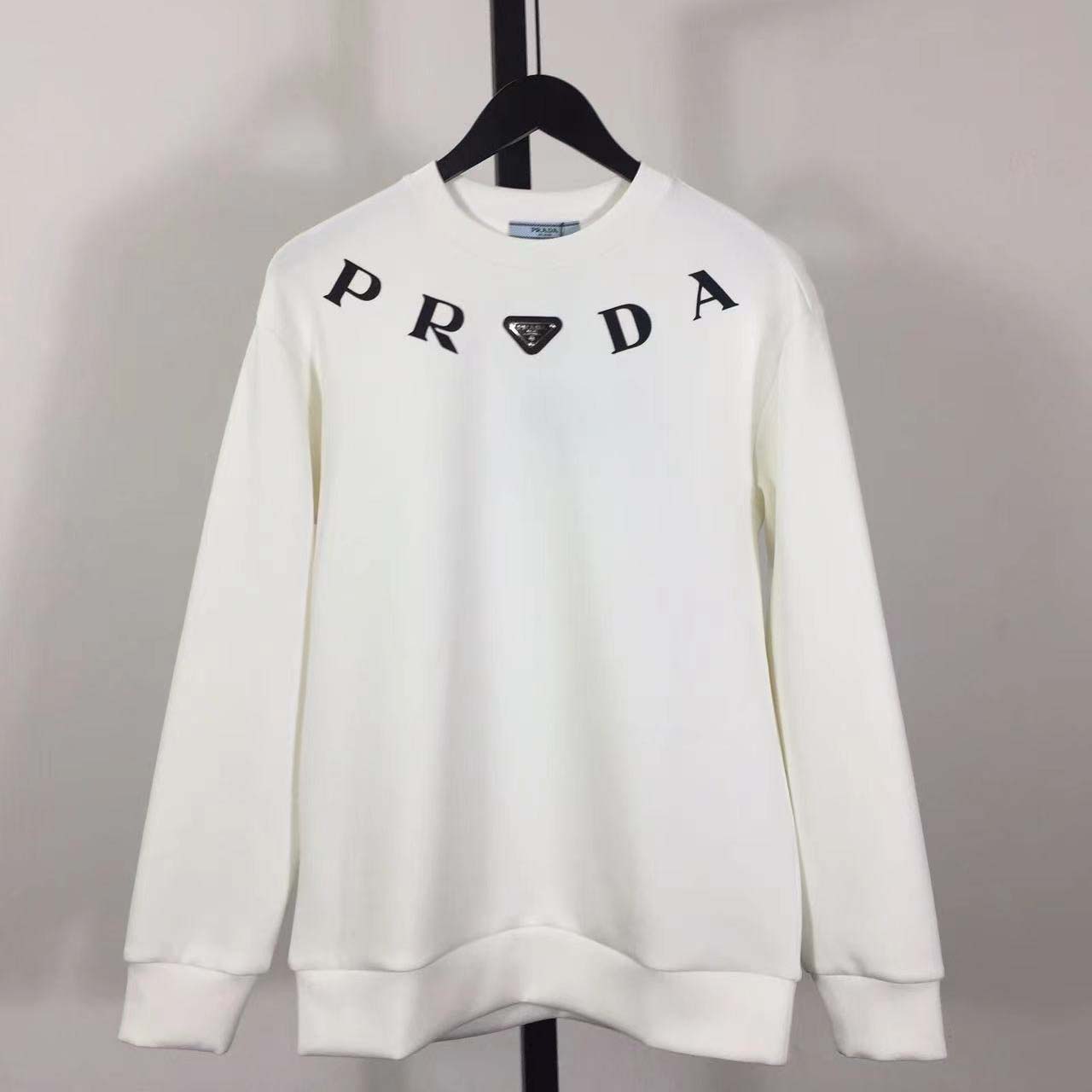 Prada Cotton Sweatshirt - FashionPlug