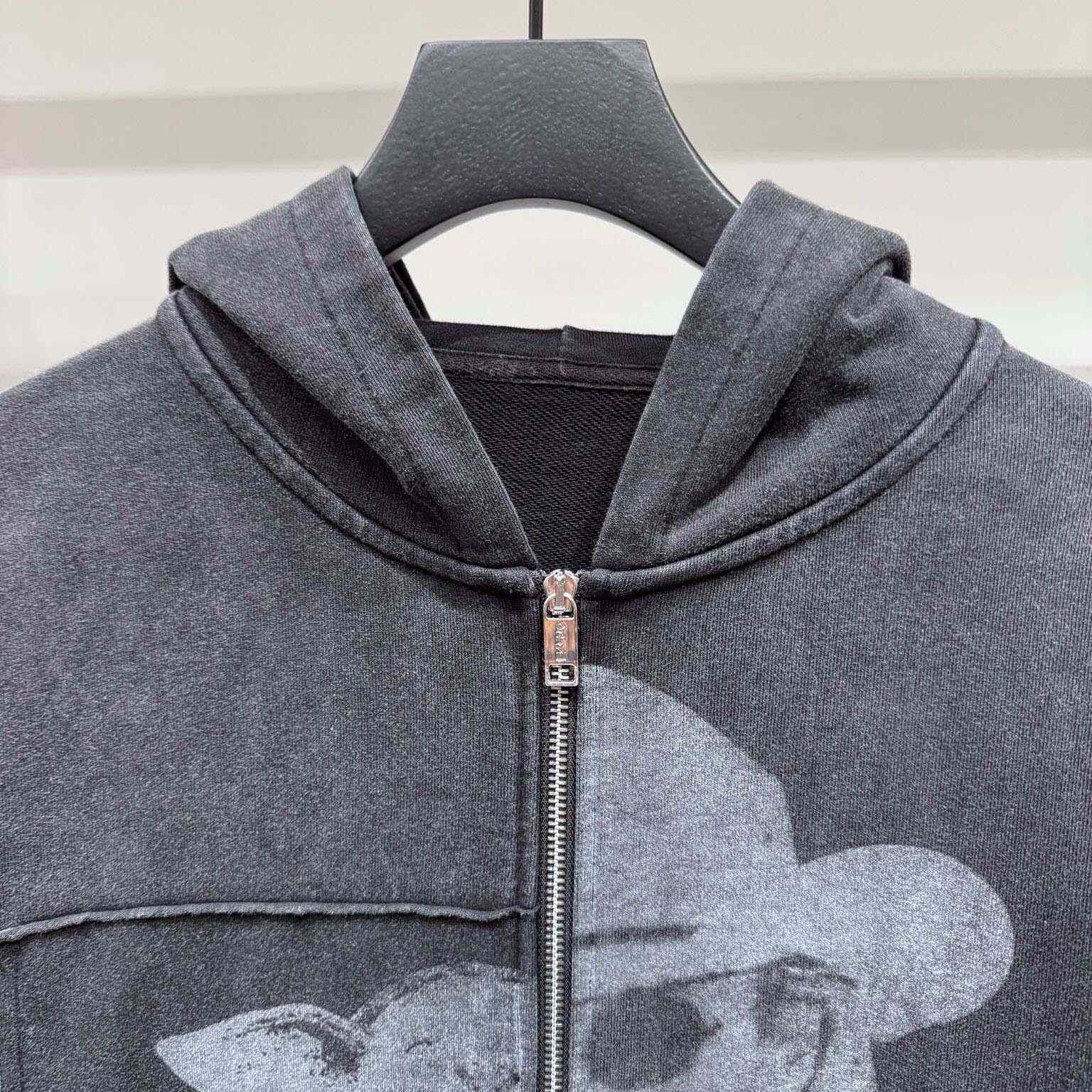Enfants Riches Deprimes Pig Allen Zip Hoodie  - FashionPlug