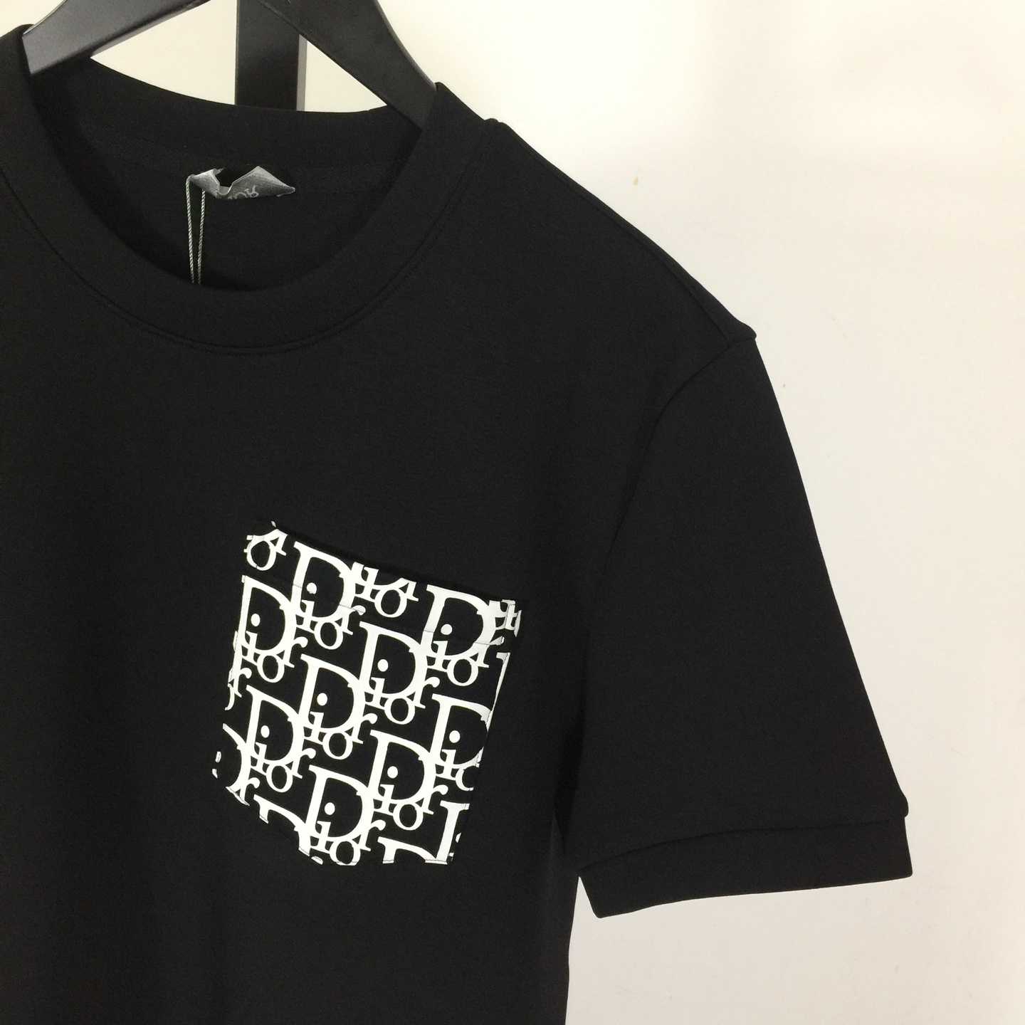 Dior Oblique Cotton T-Shirt  - FashionPlug