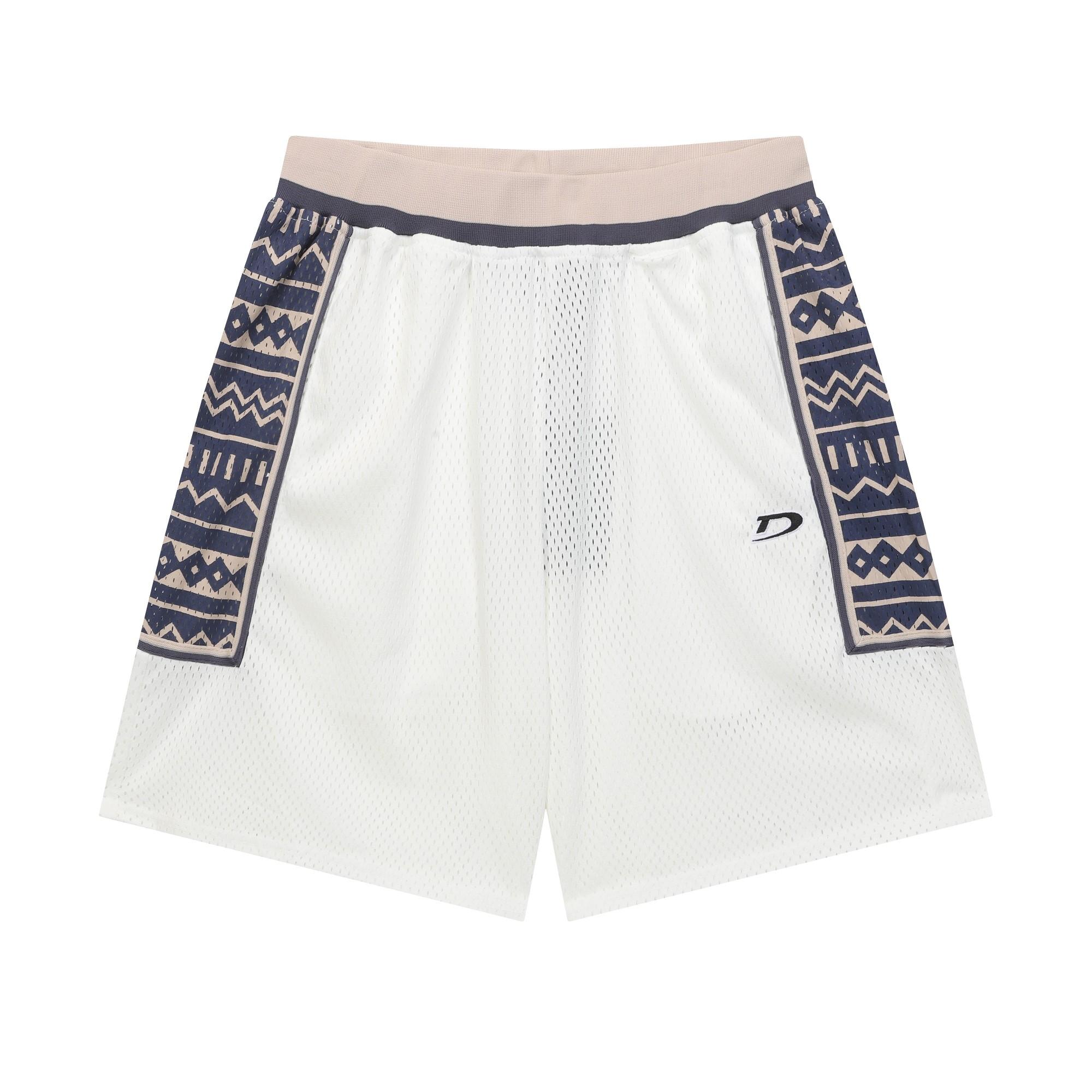 Denim Tears Game Shorts 'White' - FashionPlug
