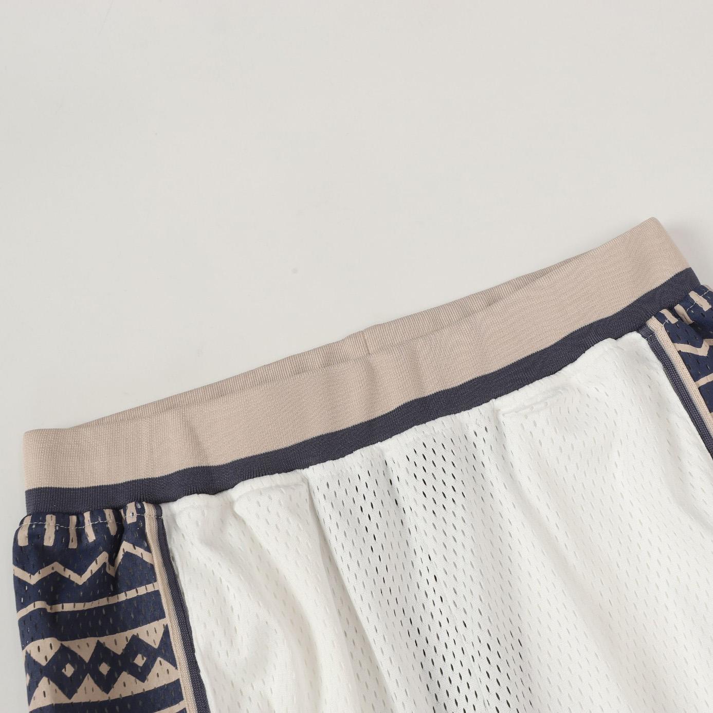 Denim Tears Game Shorts 'White' - FashionPlug