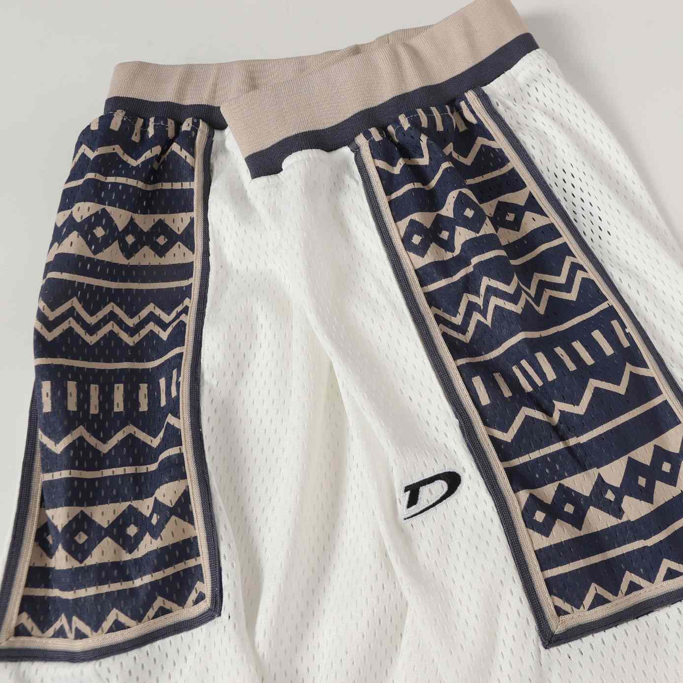 Denim Tears Game Shorts 'White' - FashionPlug