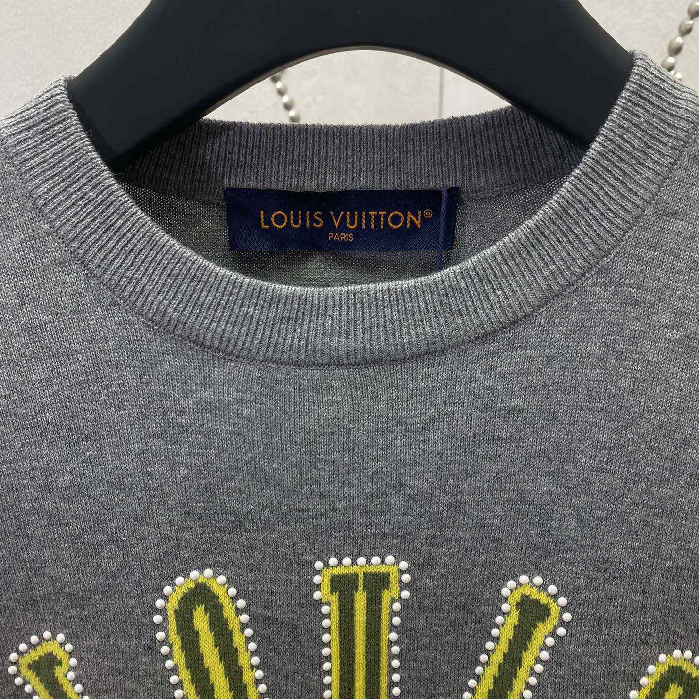 Louis Vuitton Embellished Short-Sleeved Cotton Crewneck - FashionPlug
