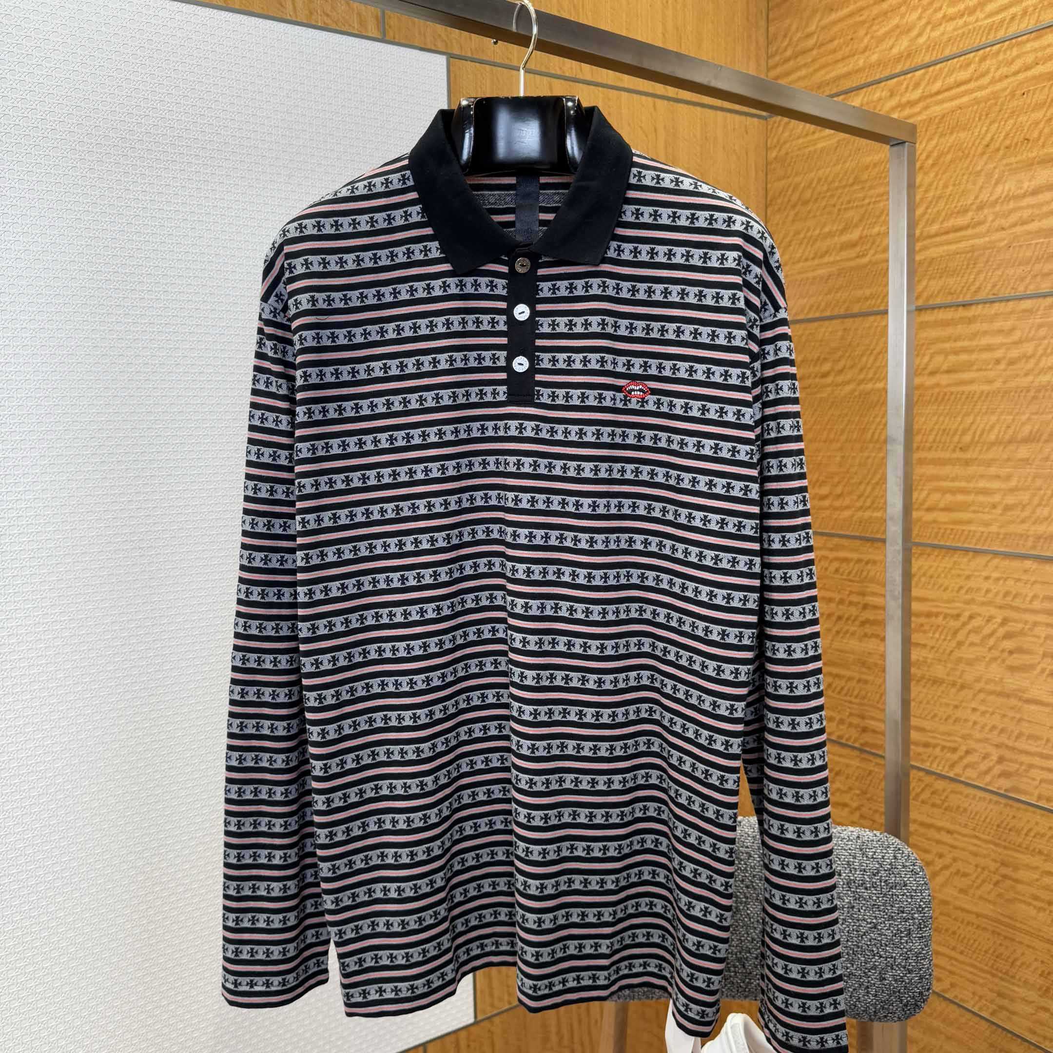 Chrome Hearts x Matty Boy Polo Shirt - FashionPlug