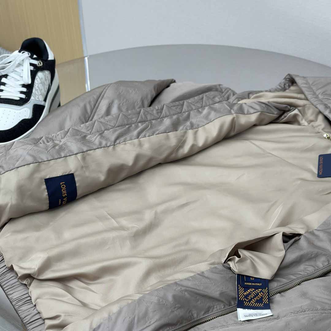 Louis Vuitton Monogram Padded Windbreaker   1AHBIA - FashionPlug