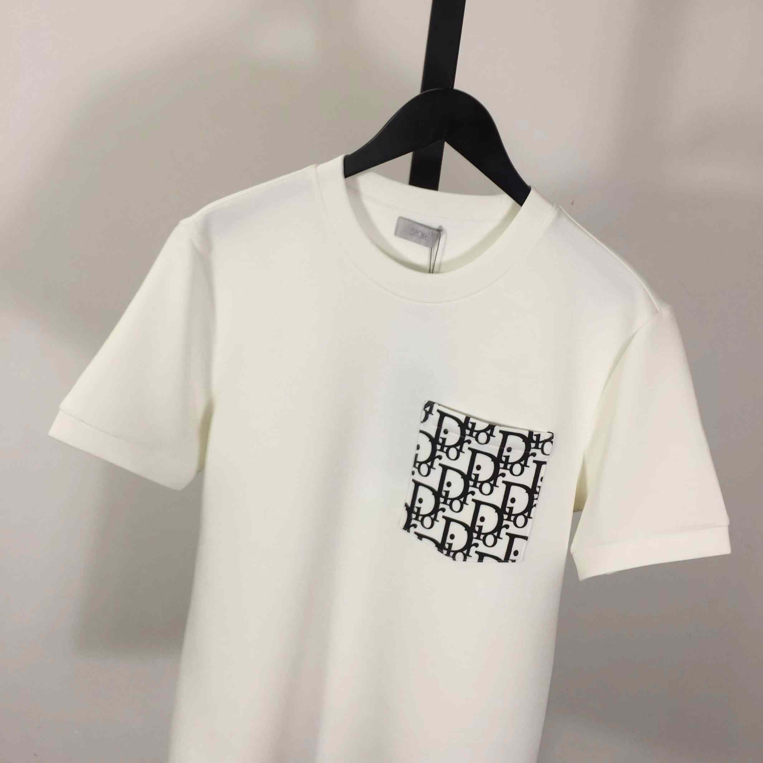 Dior Oblique Cotton T-Shirt  - FashionPlug