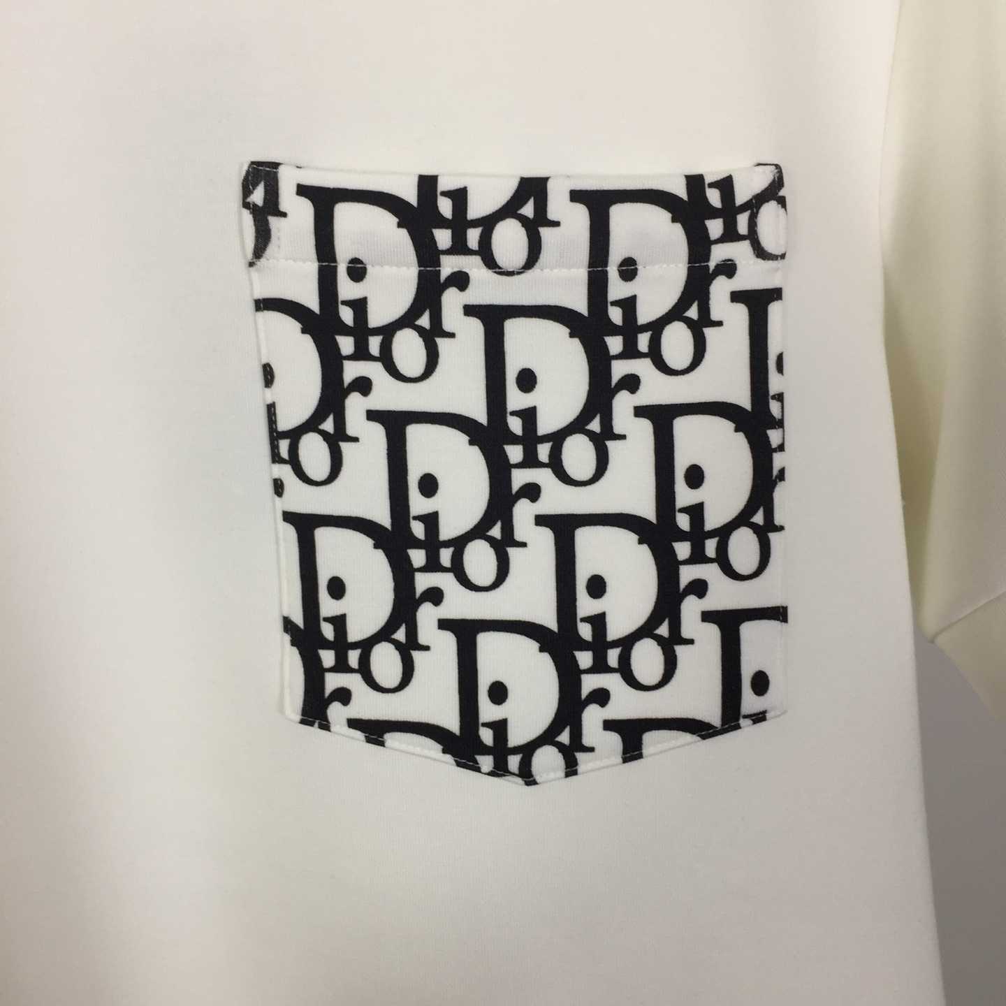 Dior Oblique Cotton T-Shirt  - FashionPlug