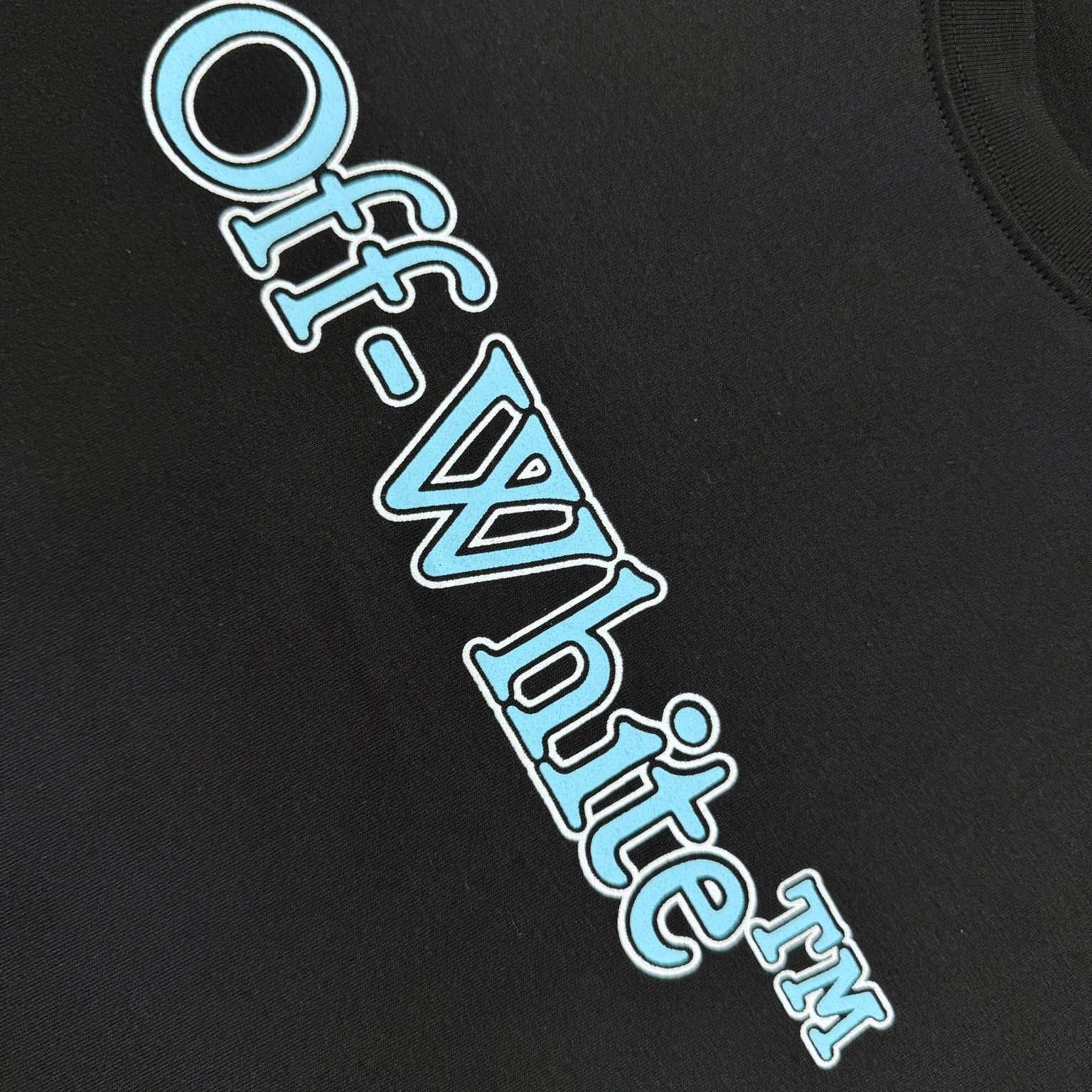 Off-White Big Bookish T-Shirt In Black - FashionPlug
