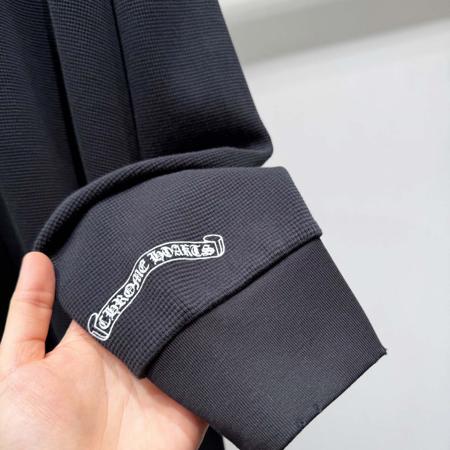 Chrome Hearts CH Embroidered Sweatshirt  - FashionPlug