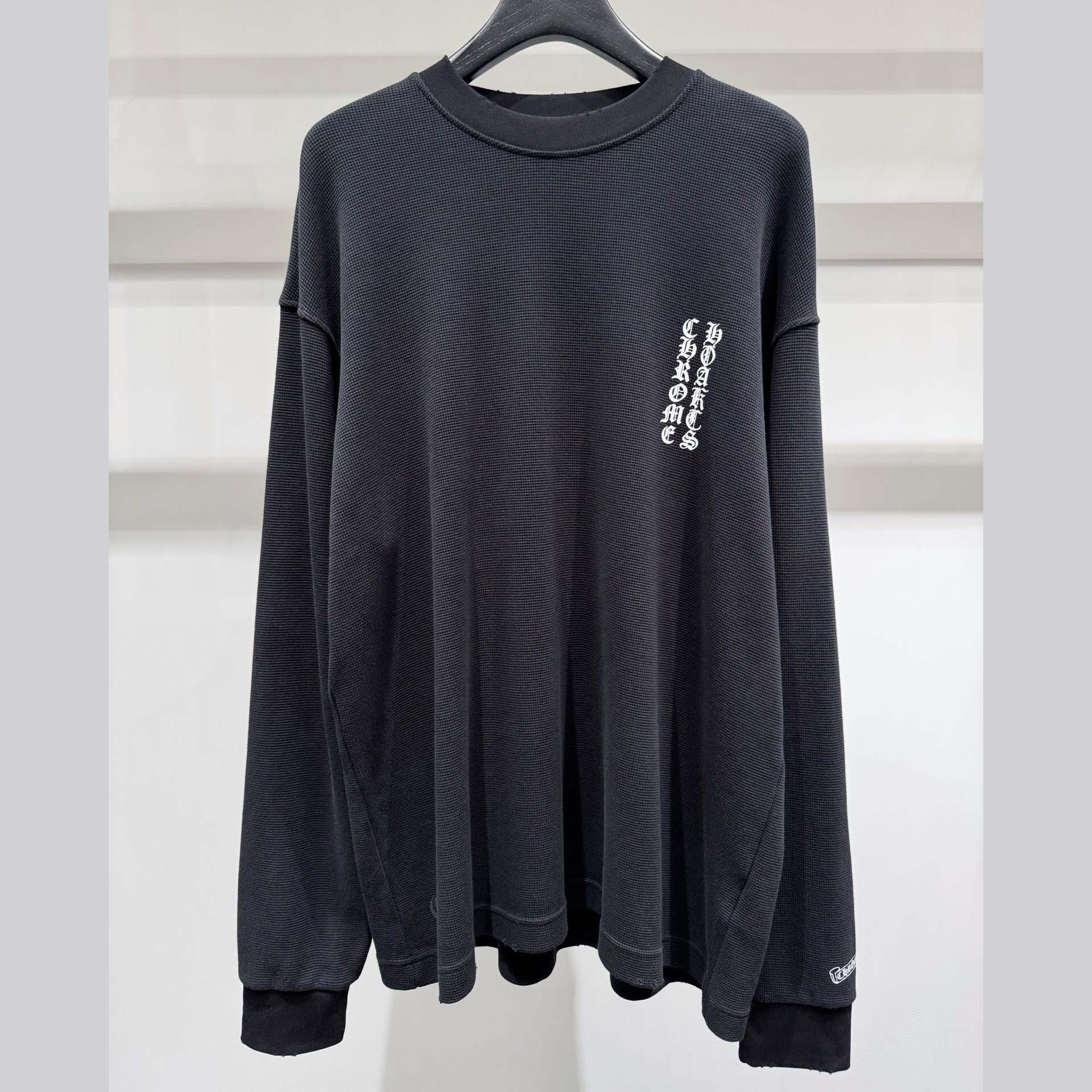 Chrome Hearts CH Embroidered Sweatshirt  - FashionPlug