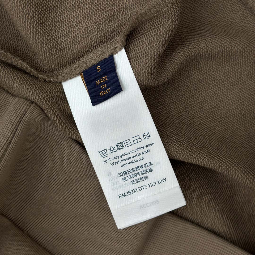 Louis Vuitton Embroidered Cotton Crewneck   1AHEFU - FashionPlug