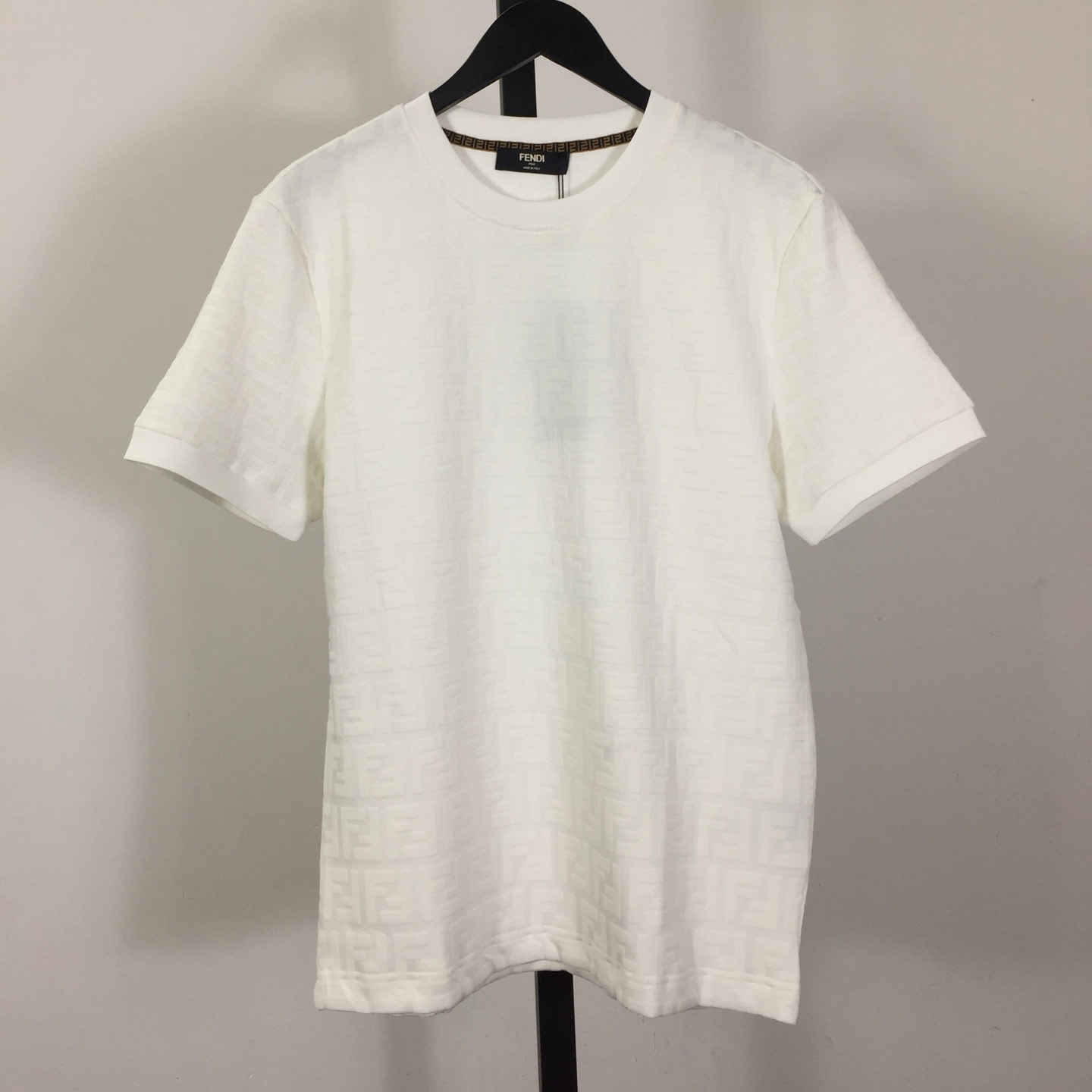 Fendi Cotton Jersey T-shirt  - FashionPlug