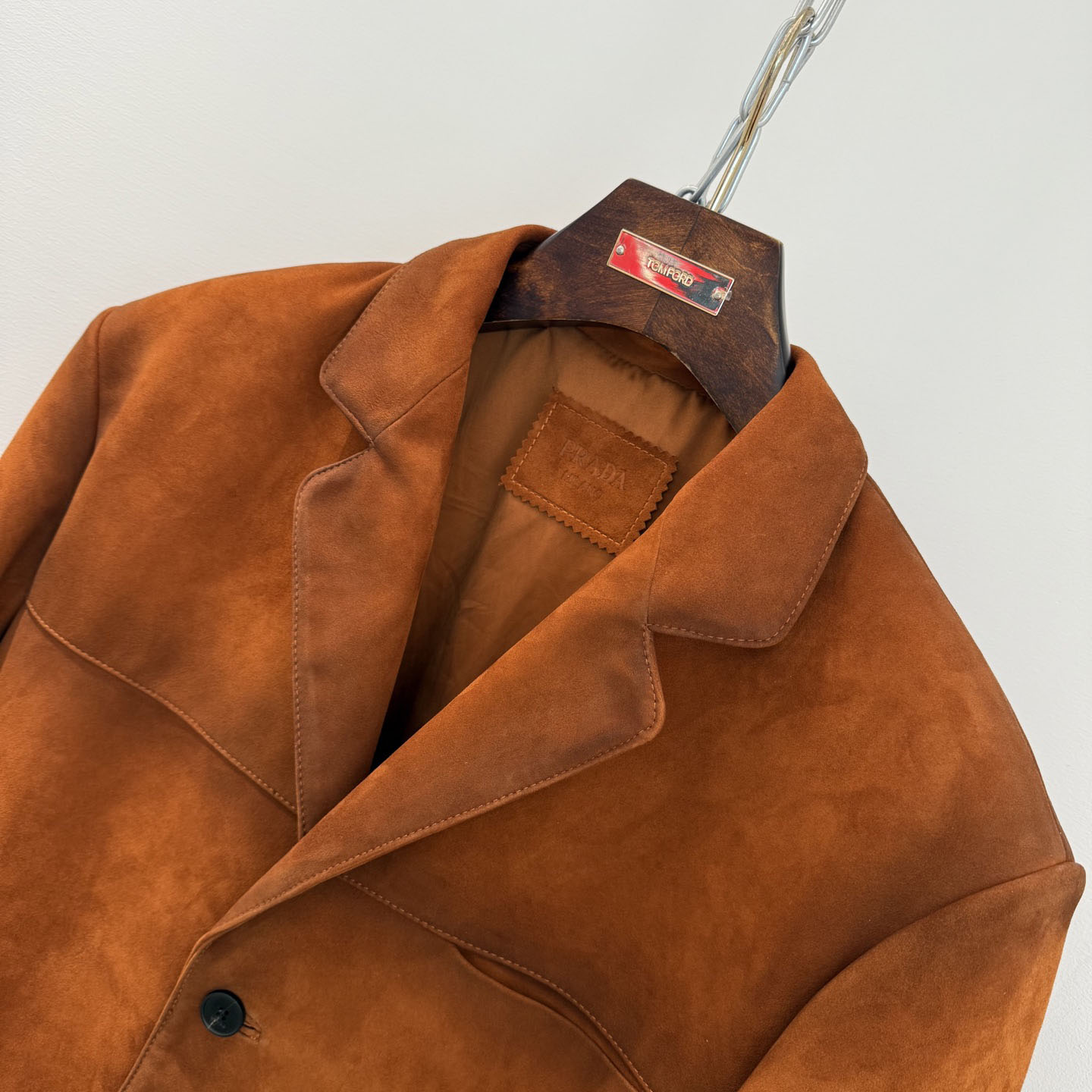 Prada Suede Jacket - FashionPlug