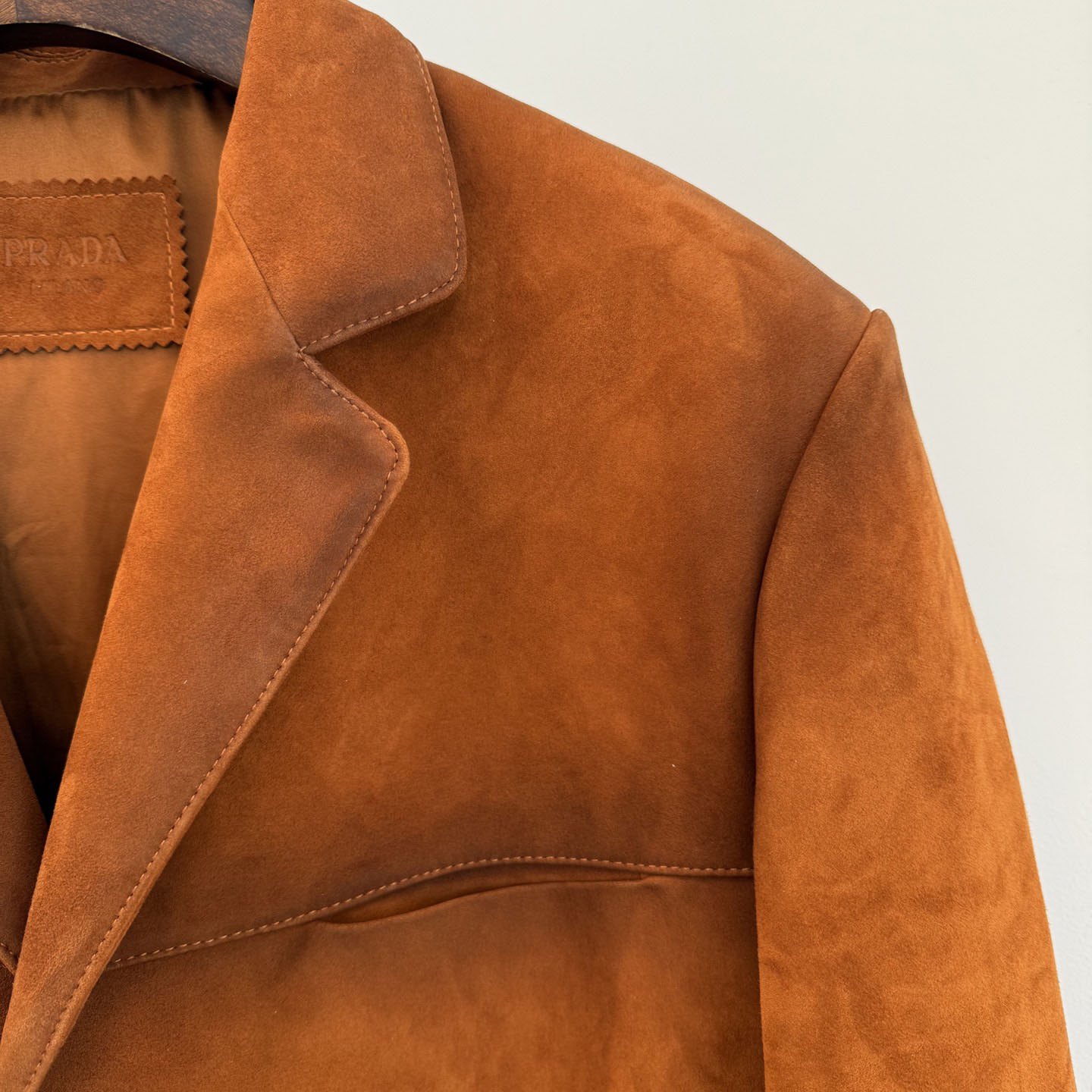 Prada Suede Jacket - FashionPlug