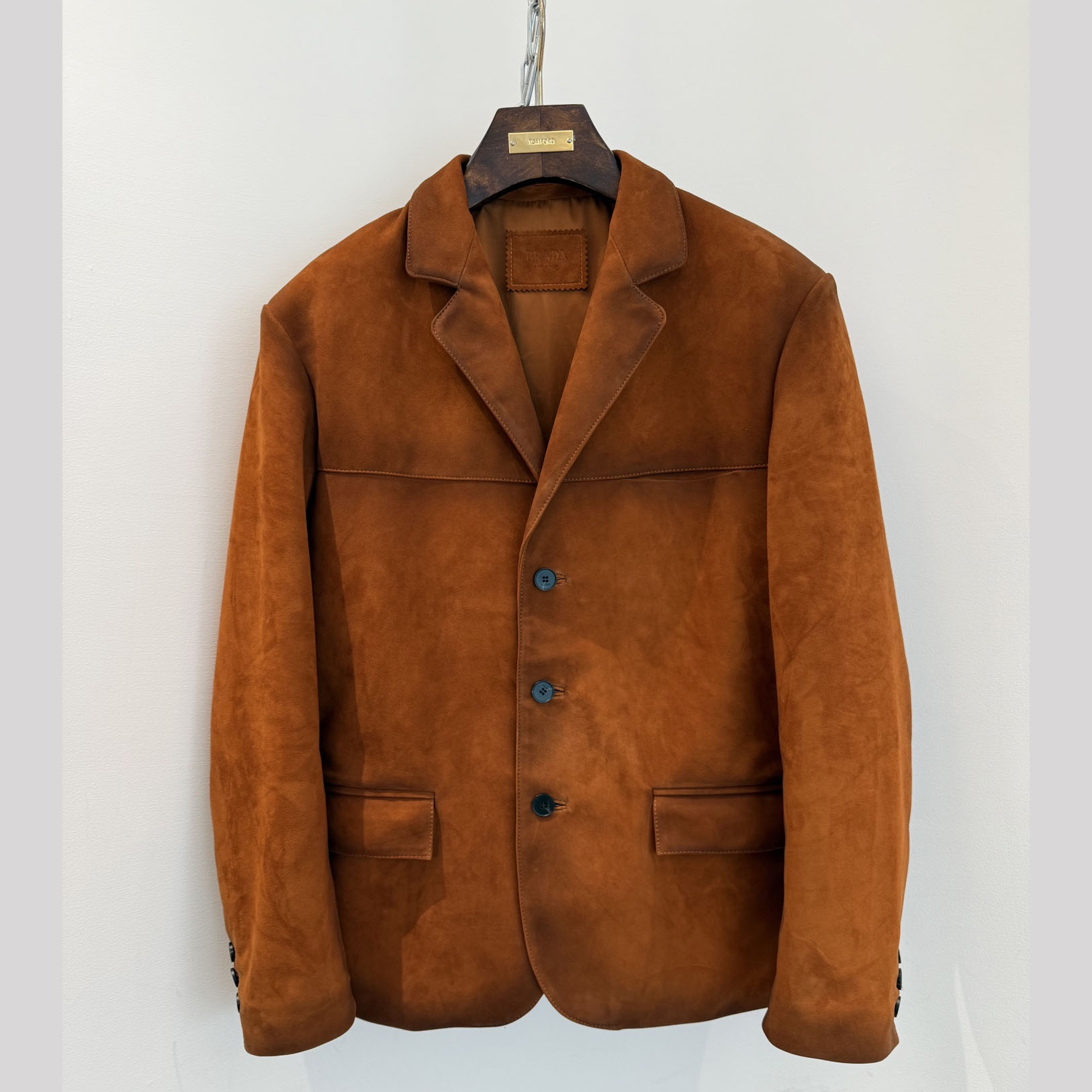 Prada Suede Jacket - FashionPlug